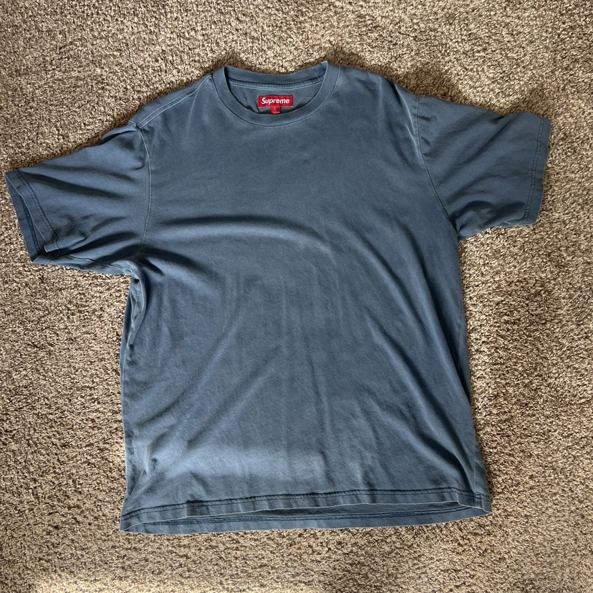 Supreme SUPREME Cracked Back Arc Navy Blue Size US L / EU 52-54 / 3 - 2 Thumbnail