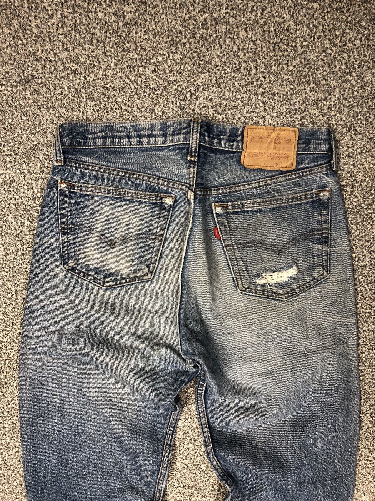 Japanese Brand × Levi's × Vintage Vintage Distressed Levis LVC Kurt Cobain Style Jeans Size US 31 - 12 Thumbnail