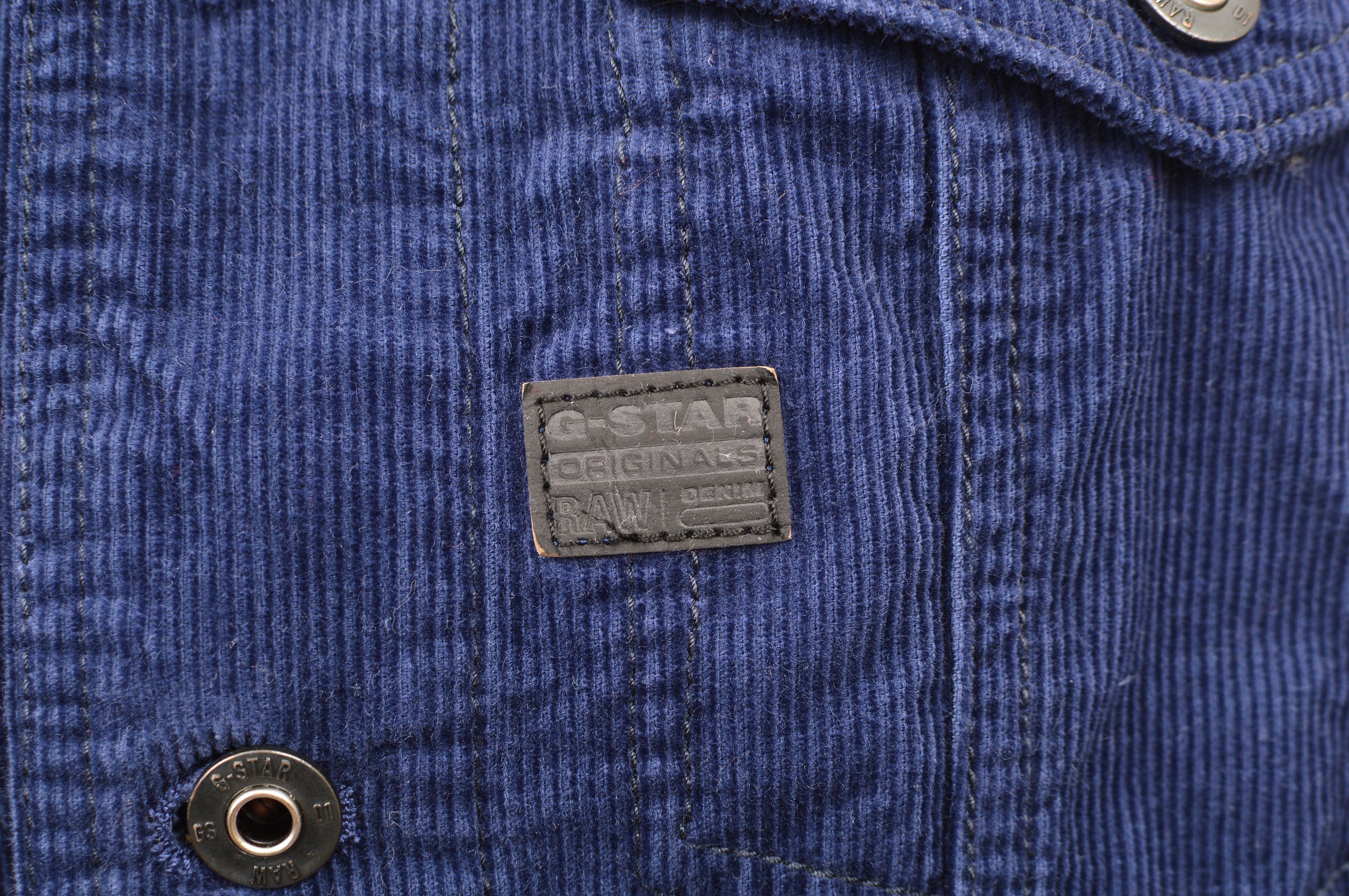 G-Star DDP G-Star Raw D-Staq Slim Jkt Corduroy Cord Jacket Size US L / EU 52-54 / 3 - 3 Thumbnail