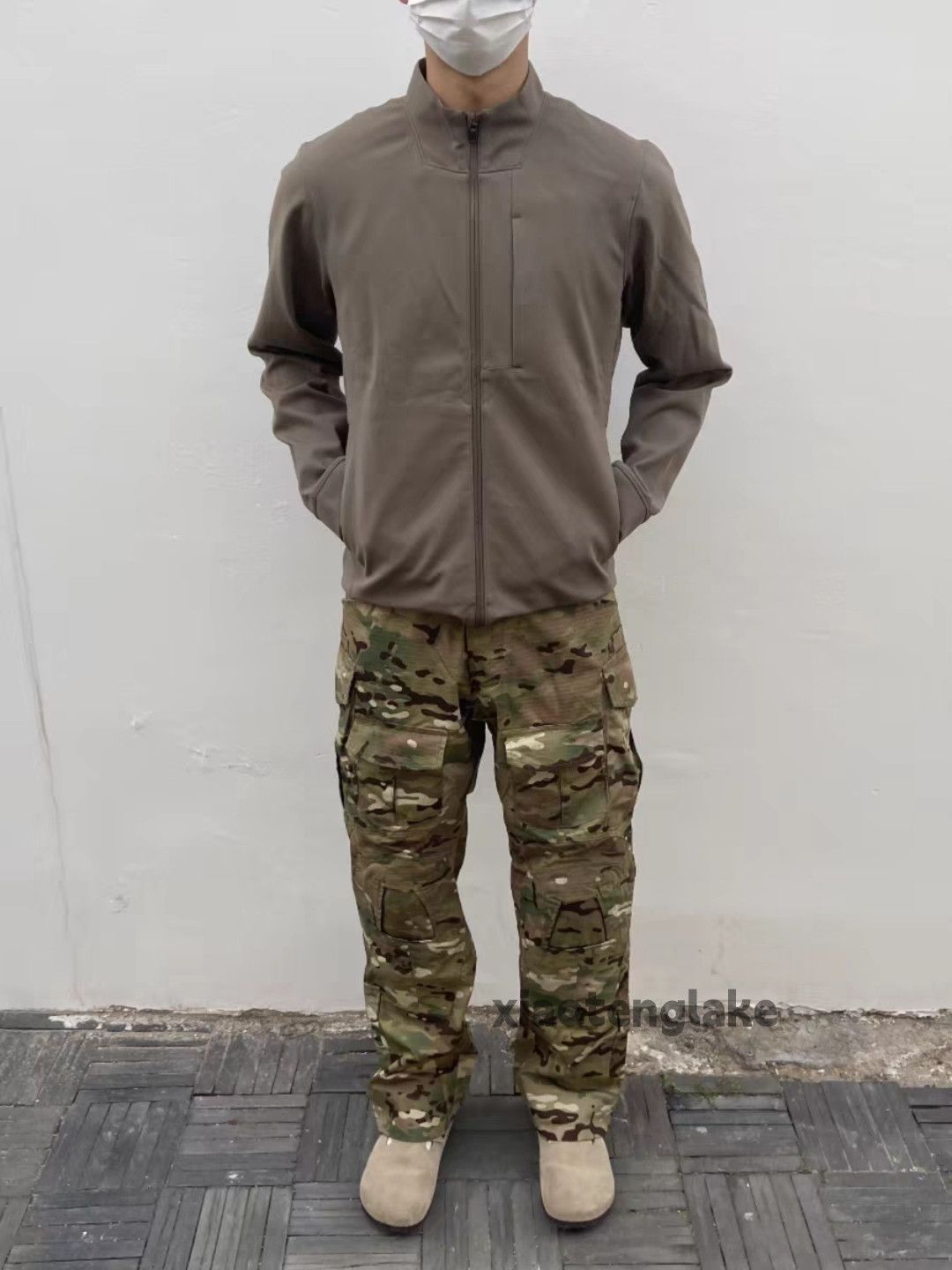 Designer × Japanese Brand × Vintage utility military outdoor loose skate cargo camo pants Size US 36 / EU 52 - 1 Thumbnail