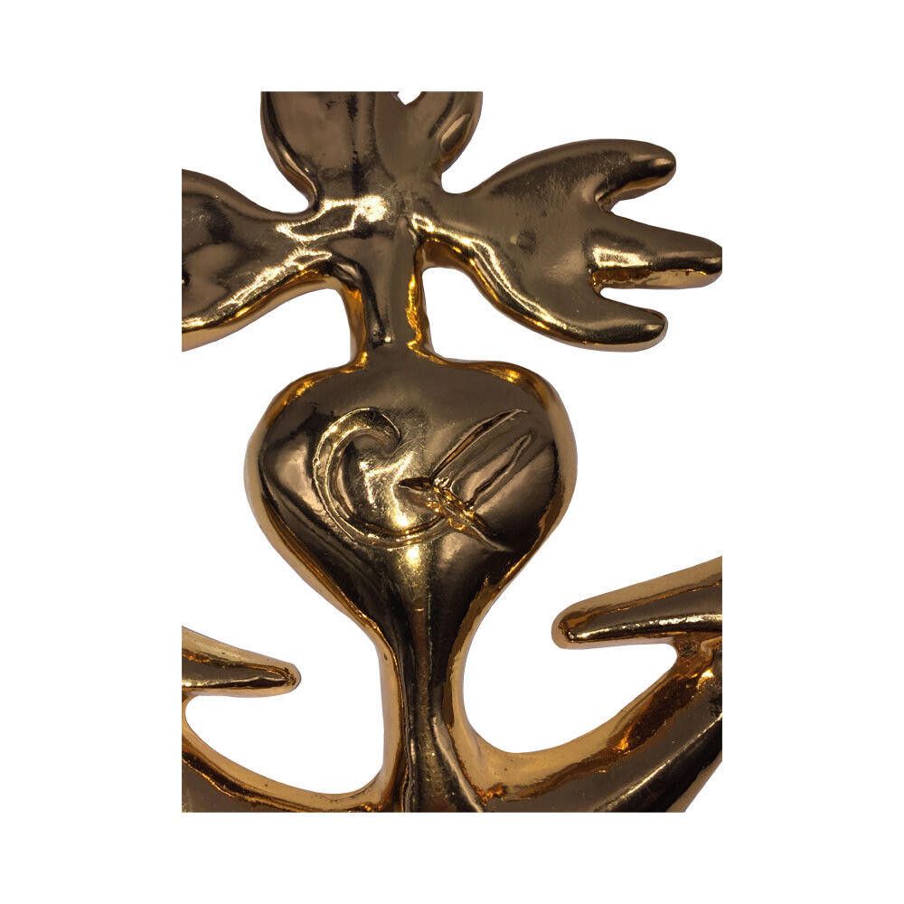 Christian Lacroix 18 kt Gold Plated Christian LaCroix Monogram Huge Anchor Pin Size ONE SIZE - 3 Thumbnail