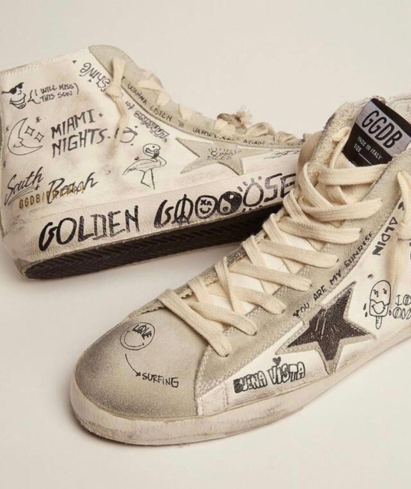 Golden Goose Golden Goose Francy Sneakers Size US 5 / IT 35 - 3 Thumbnail