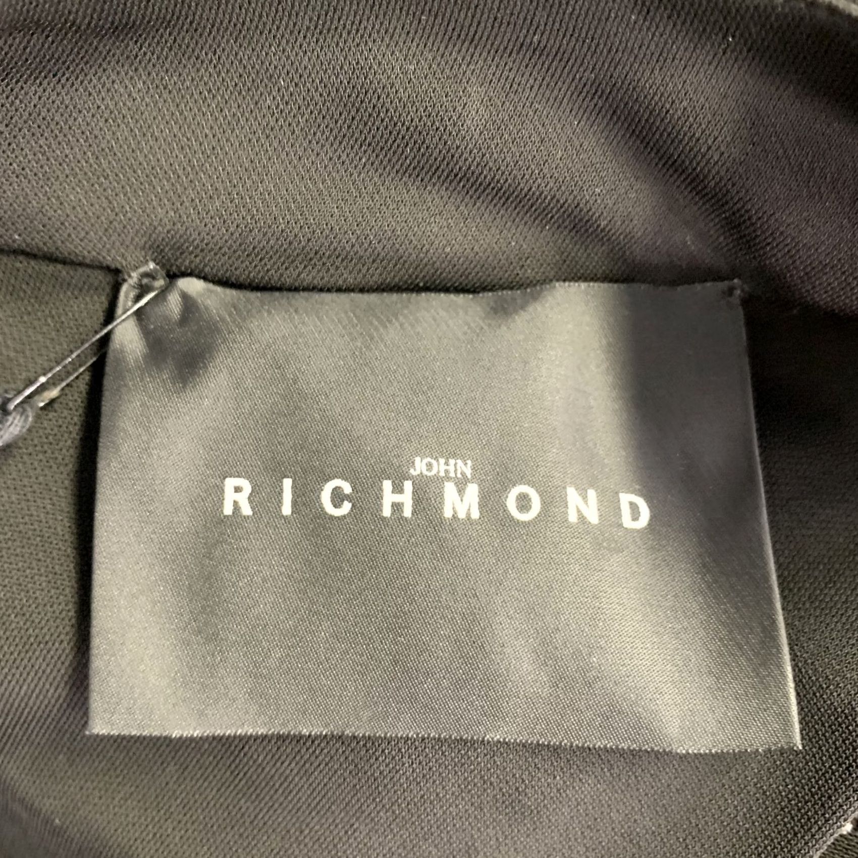 John Richmond JOHN RICHMOND Size 4 Black Silver Viscose Studded High Neck Evening Gown Womens Size S / US 4 / IT 40 - 6 Thumbnail