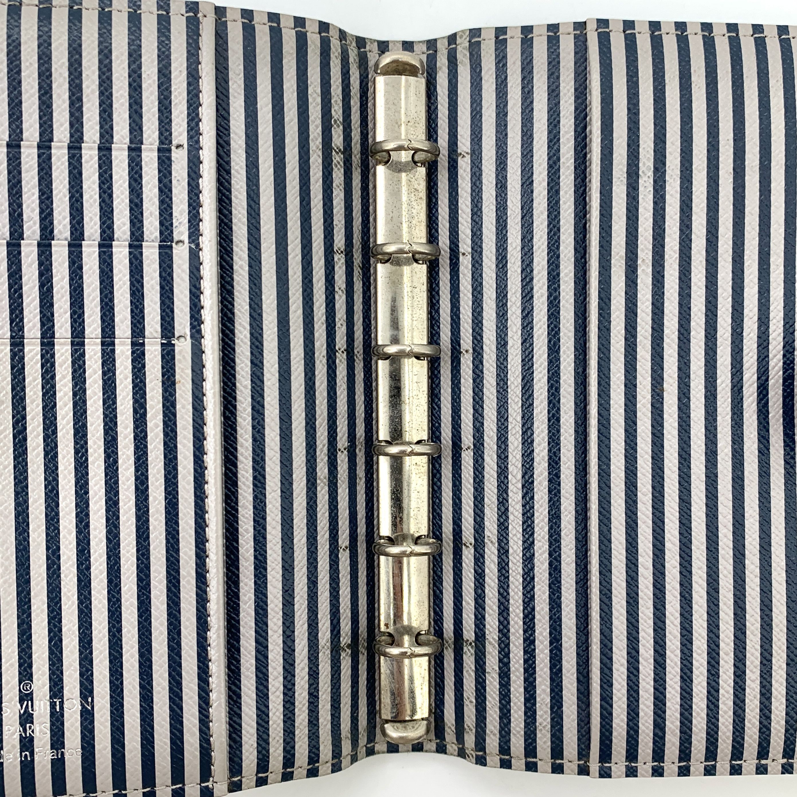 Louis Vuitton Louis Vuitton Black Damier Print Lock Diary Cover (10×15cm) Size ONE SIZE - 3 Thumbnail