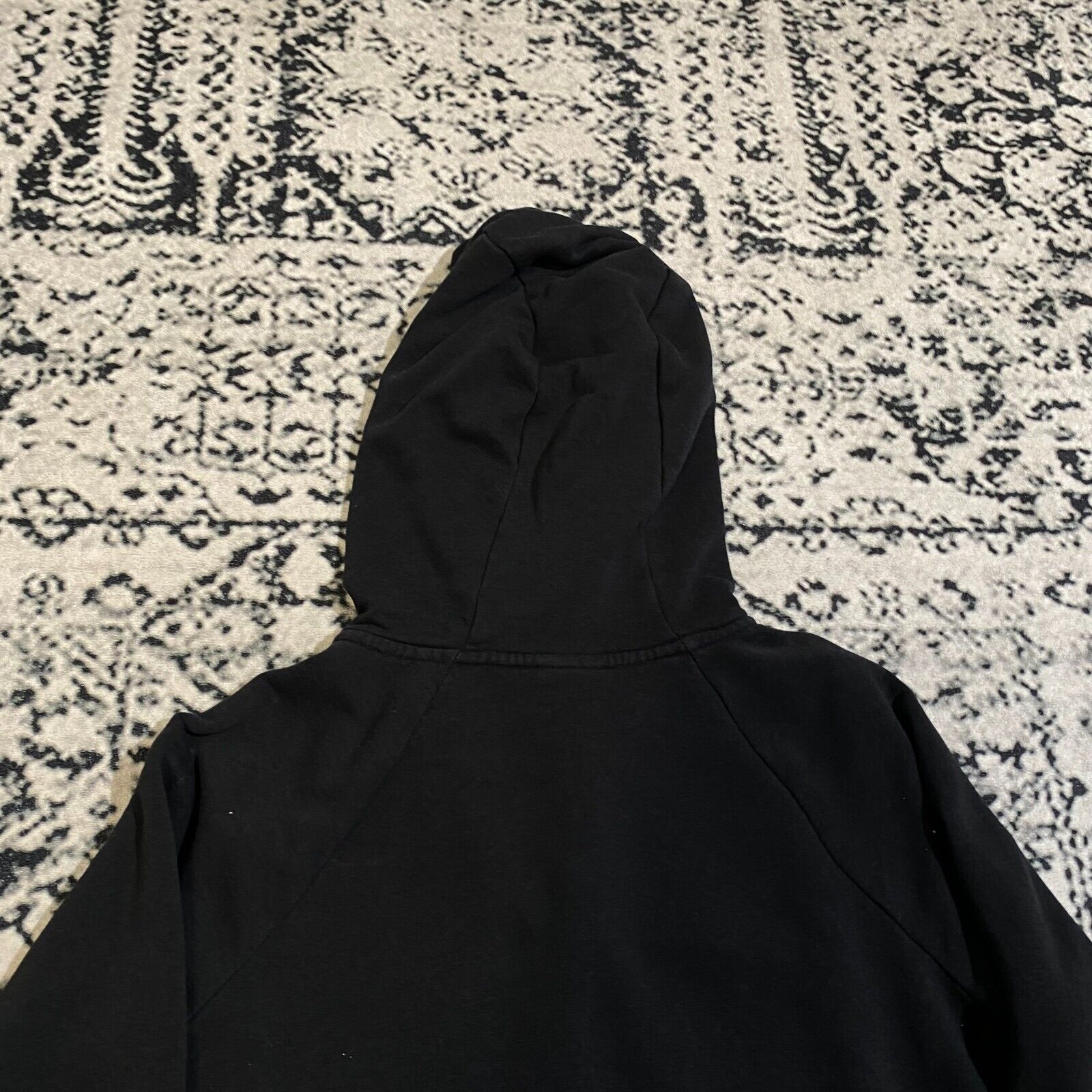 Nike × Vintage Vintage Nike Black Cotton Hoodie Size XS Archive Sport Size US XS / EU 42 / 0 - 12 Thumbnail