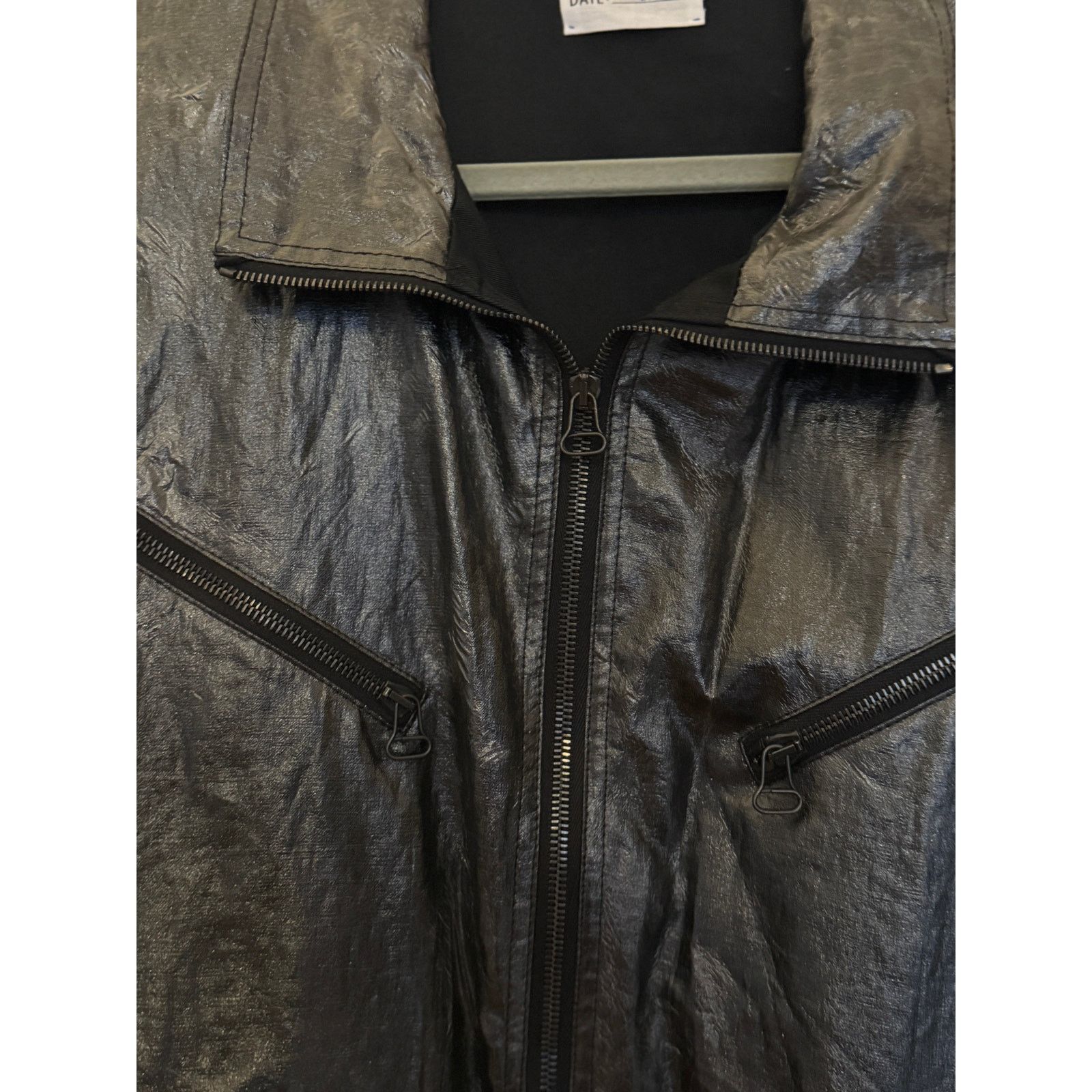 Tim Hamilton Tim Hamilton 2008 Polyurethane Coated Cotton Black Jacket Size US L / EU 52-54 / 3 - 5 Thumbnail
