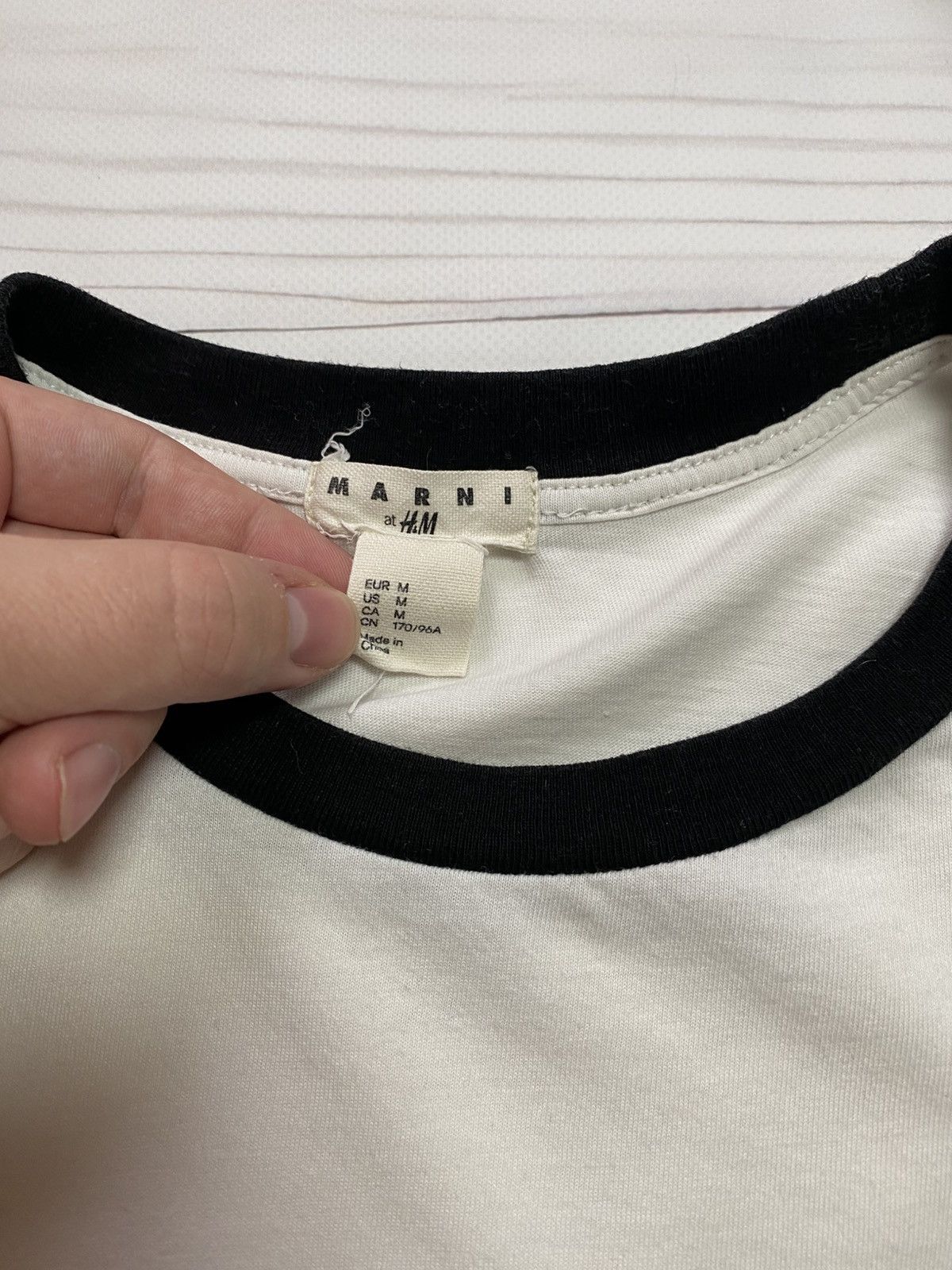 Marni Rare Marni x H&M Cartoon cotton print t shirt Size M / US 6-8 / IT 42-44 - 3 Thumbnail