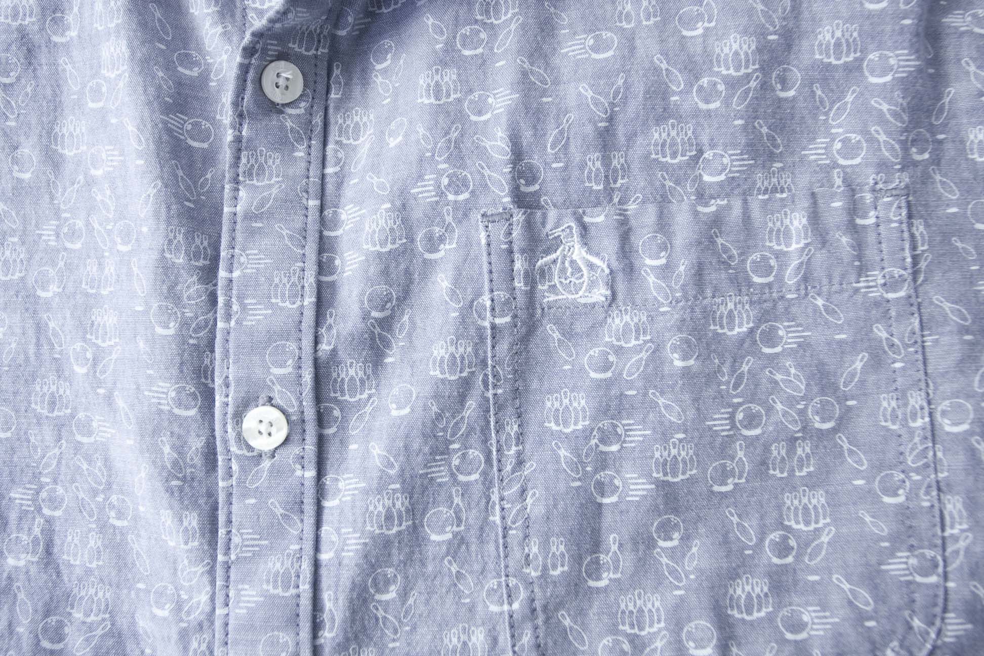 Original Penguin Penguin by Munsingwear Shirt Size XL Bowling Blue Size US XL / EU 56 / 4 - 1 Thumbnail
