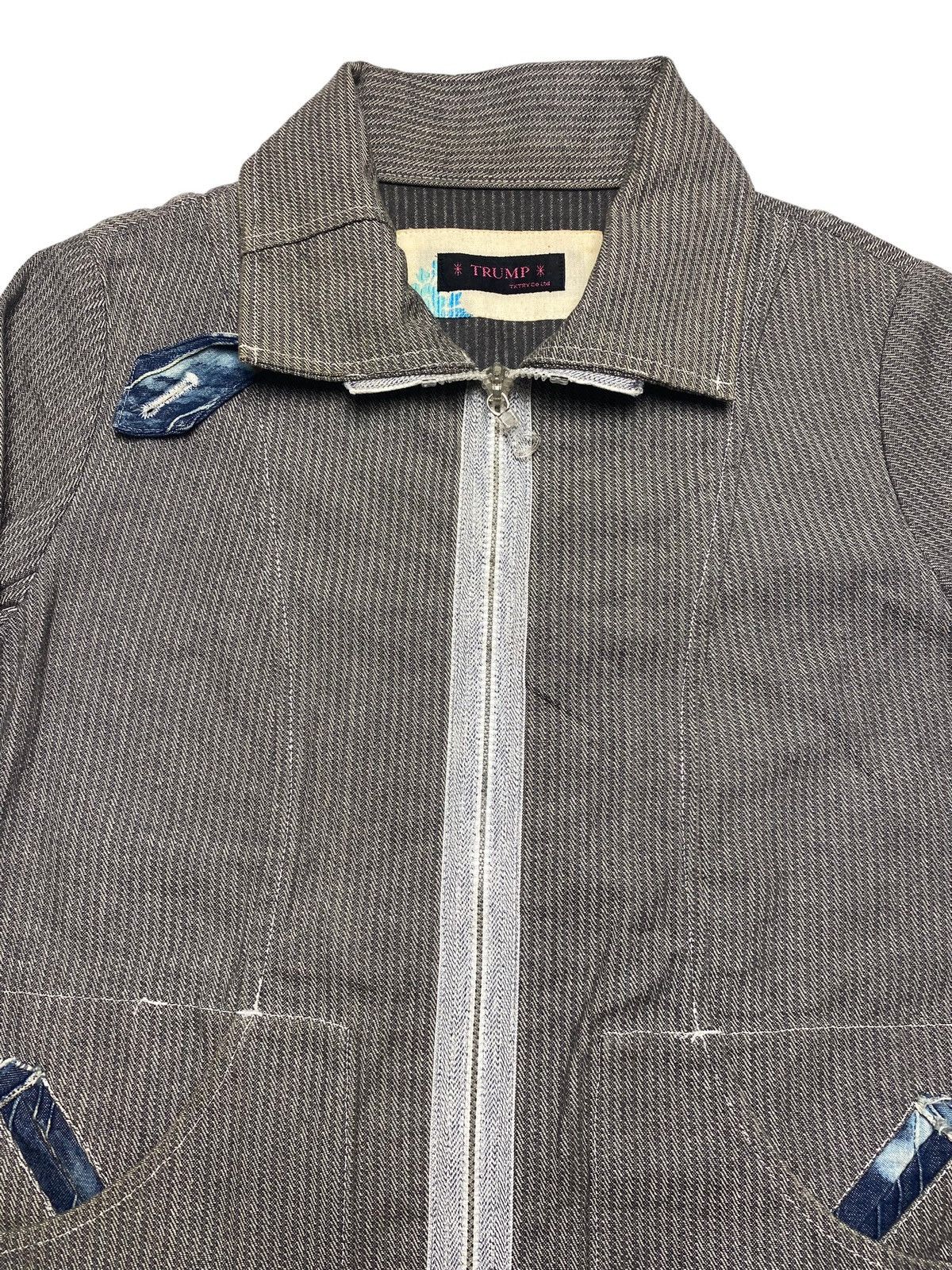 20471120 1990s TK TRY - Riri Zipper Cyber Jacket Size US M / EU 48-50 / 2 - 6 Thumbnail