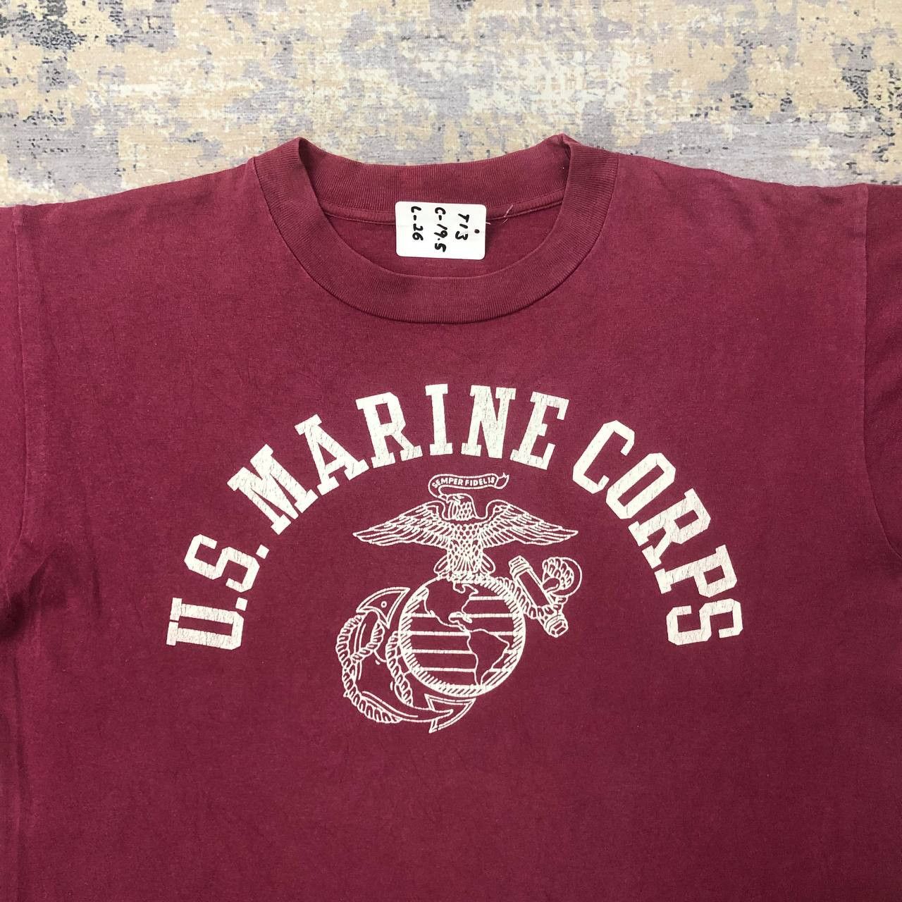 The Real McCoy's T13 VTG MC COY SPORTWEAR US MARINE TEE Size US M / EU 48-50 / 2 - 5 Thumbnail