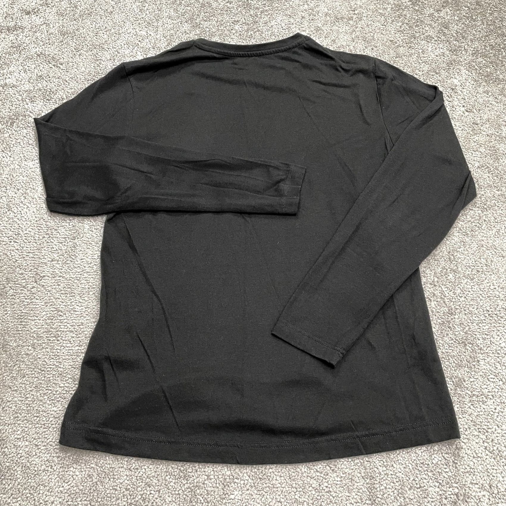 Athletic Works Athletic Works DriWorks T-Shirt Mens S Black Long Sleeve Crew Neck Tee Size US S / EU 44-46 / 1 - 2 Thumbnail