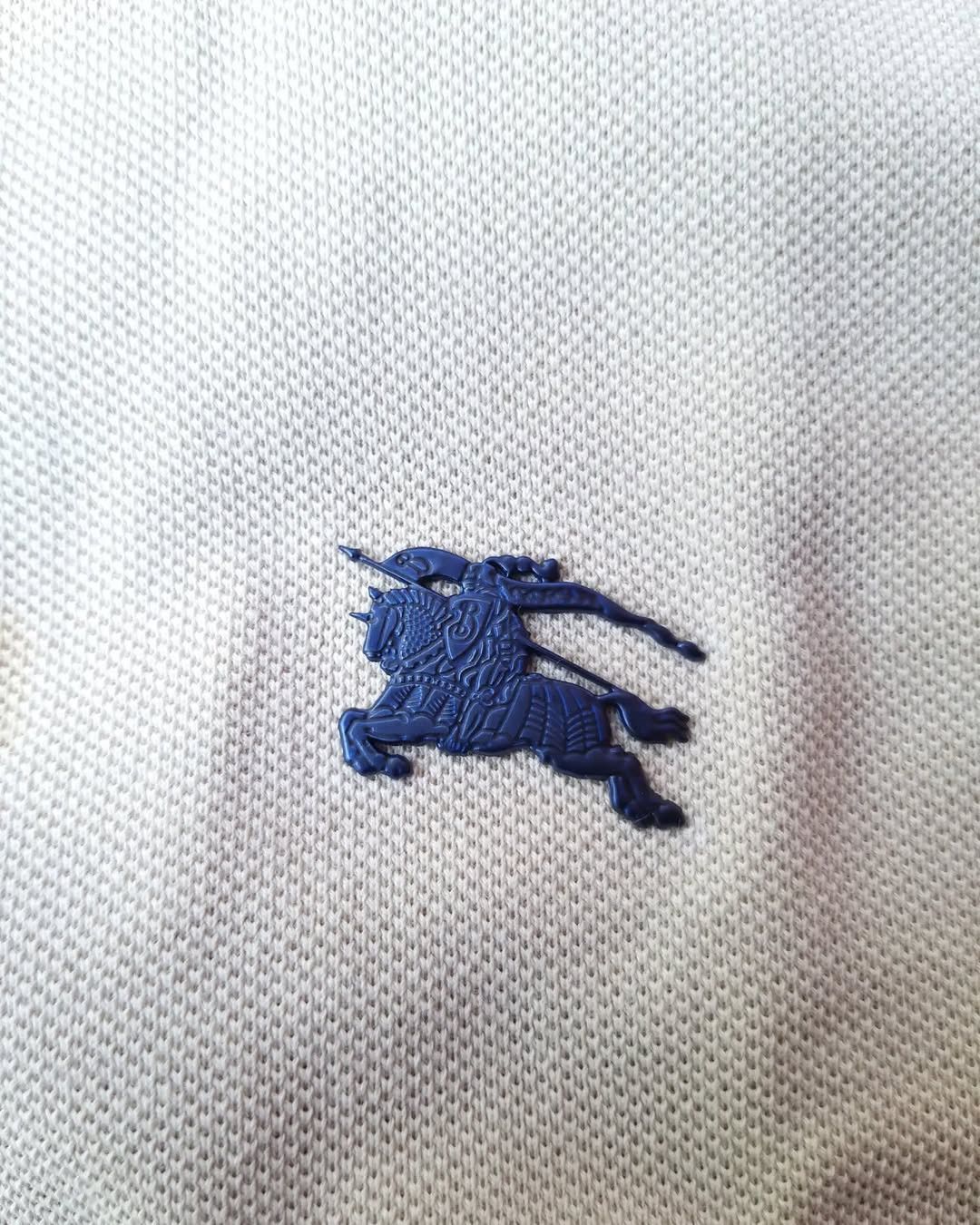 Burberry Rare Vtg BURBERRY 90s Polo Size US L / EU 52-54 / 3 - 2 Thumbnail