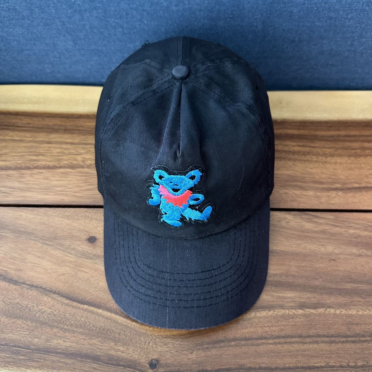 Grateful Dead Vintage 1990s Grateful Dead Dancing Bear Snapback Hat Size ONE SIZE - 6 Thumbnail