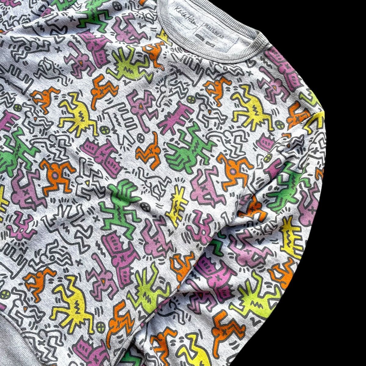 Keith Haring Keith Haring Full Printed Sweatshirt Size US L / EU 52-54 / 3 - 3 Thumbnail