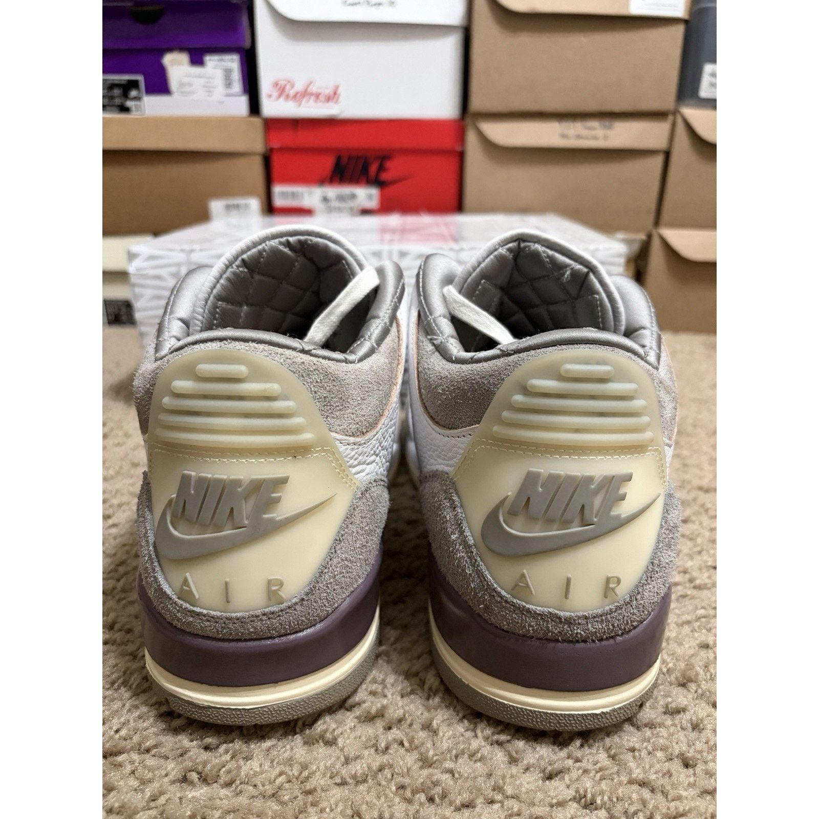 Jordan Brand Size 14.5W - Jordan 3 Retro SP A Ma Maniére (DH3434-110) Size US 13 / EU 46 - 5 Thumbnail
