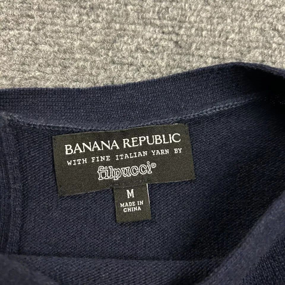 Banana Republic Banana Republic Sweater Womens Medium Filpucci Merino Size M / US 6-8 / IT 42-44 - 3 Thumbnail