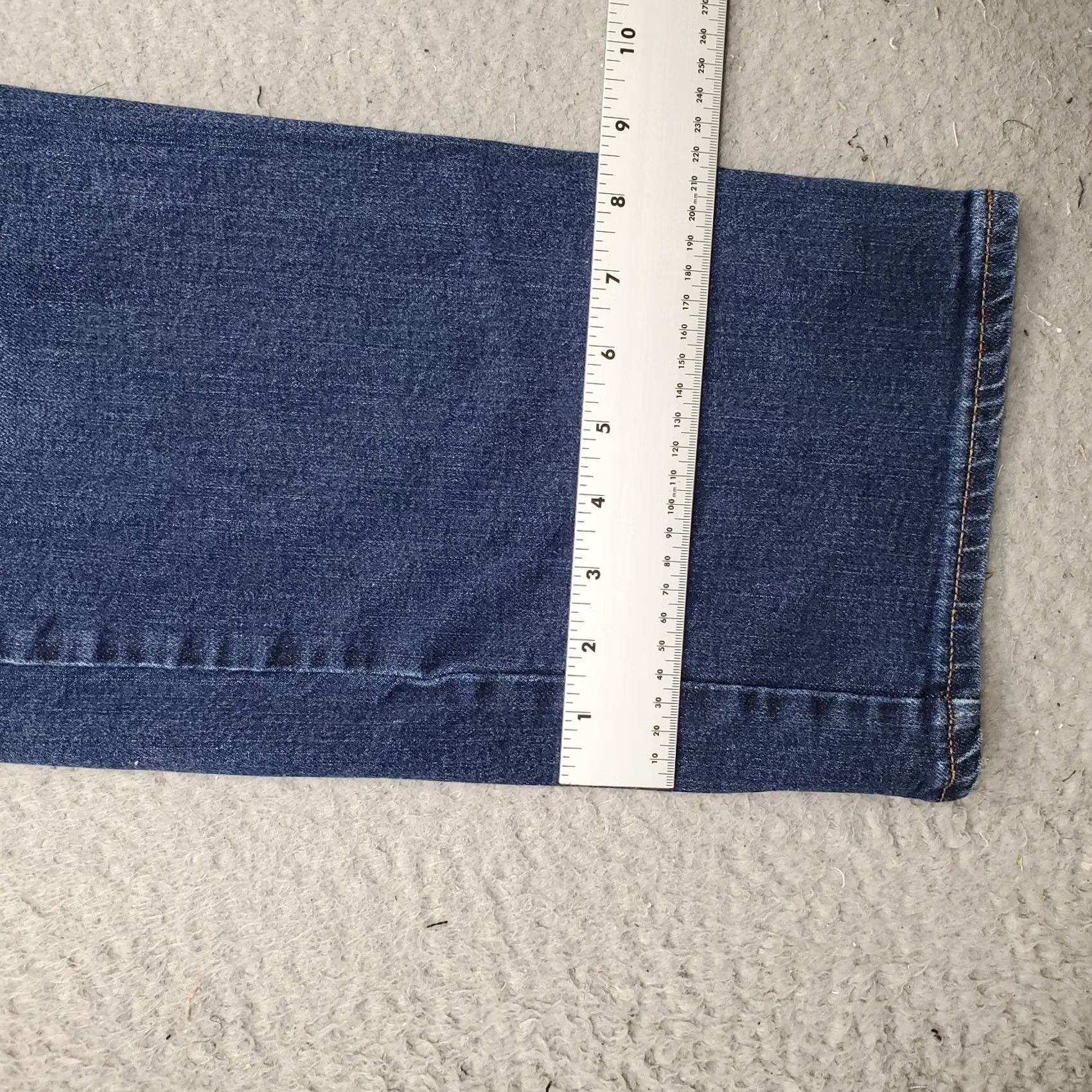 Old Navy Old Navy Jeans Womens 36x34 Straight Denim Blue 5-Pocket Regular Fit XS? Size 25" / US 0 / IT 36 - 5 Thumbnail