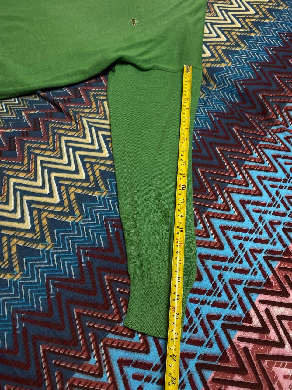 Lacoste Y2K Vintage Streetwear Long Sleeve green Lacoste logo Size US XXL / EU 58 / 5 - 10 Thumbnail