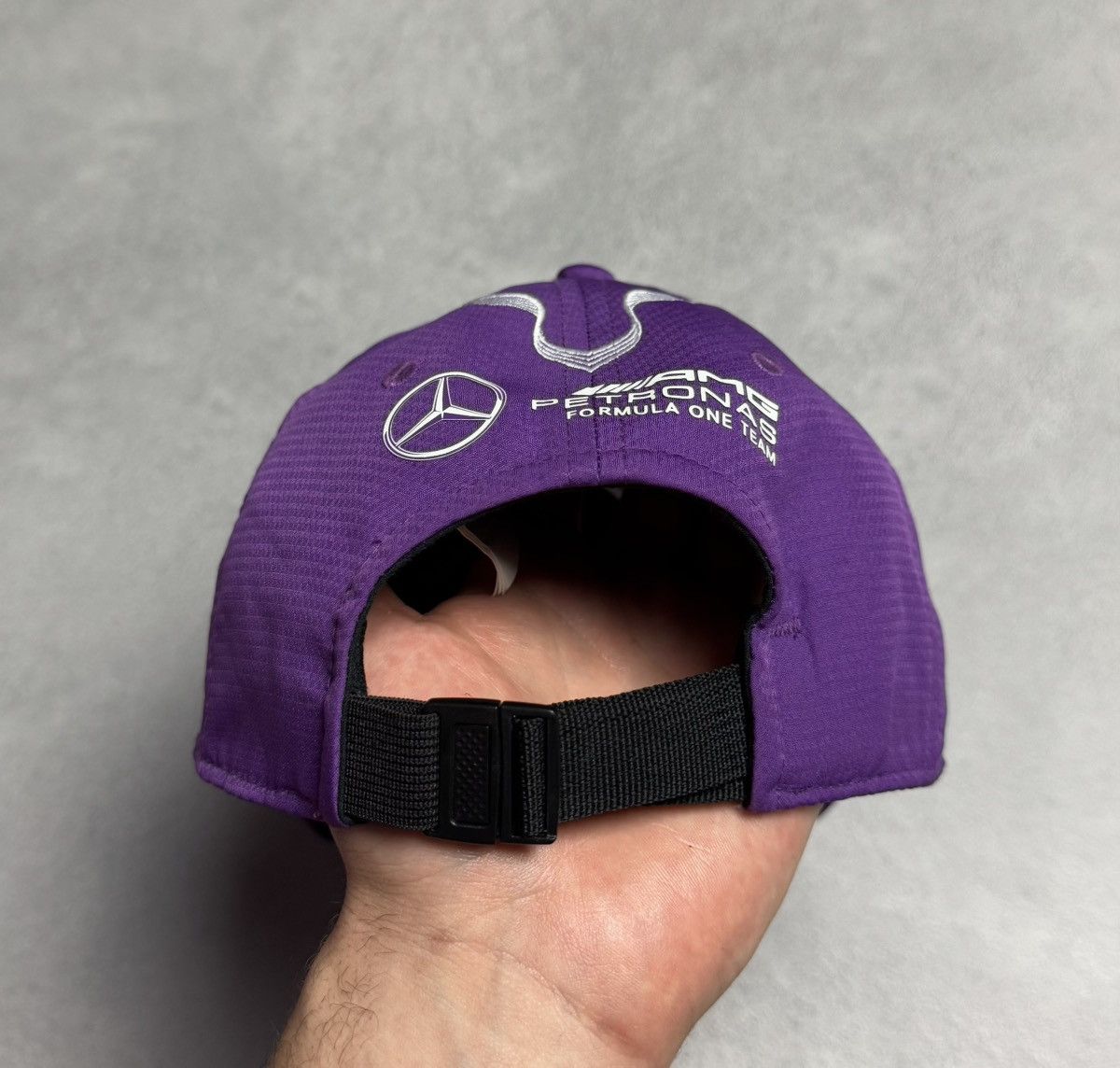 Formula 1 Mercedes AMG F1 Racing Team Adult Cap Hat Lewis Hamilton Size ONE SIZE - 3 Thumbnail