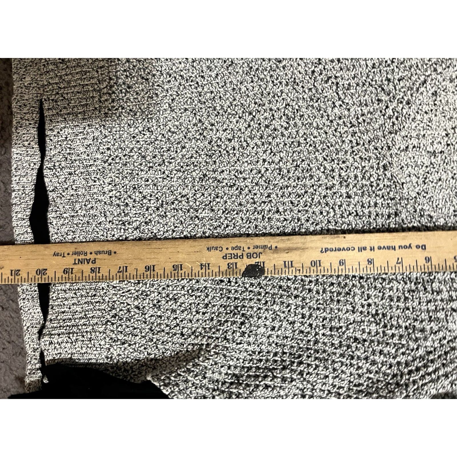 Banana Republic Banana Republic Womens Sweater Loose Knit V Neck Line White Gray Black Small Size S / US 4 / IT 40 - 5 Thumbnail
