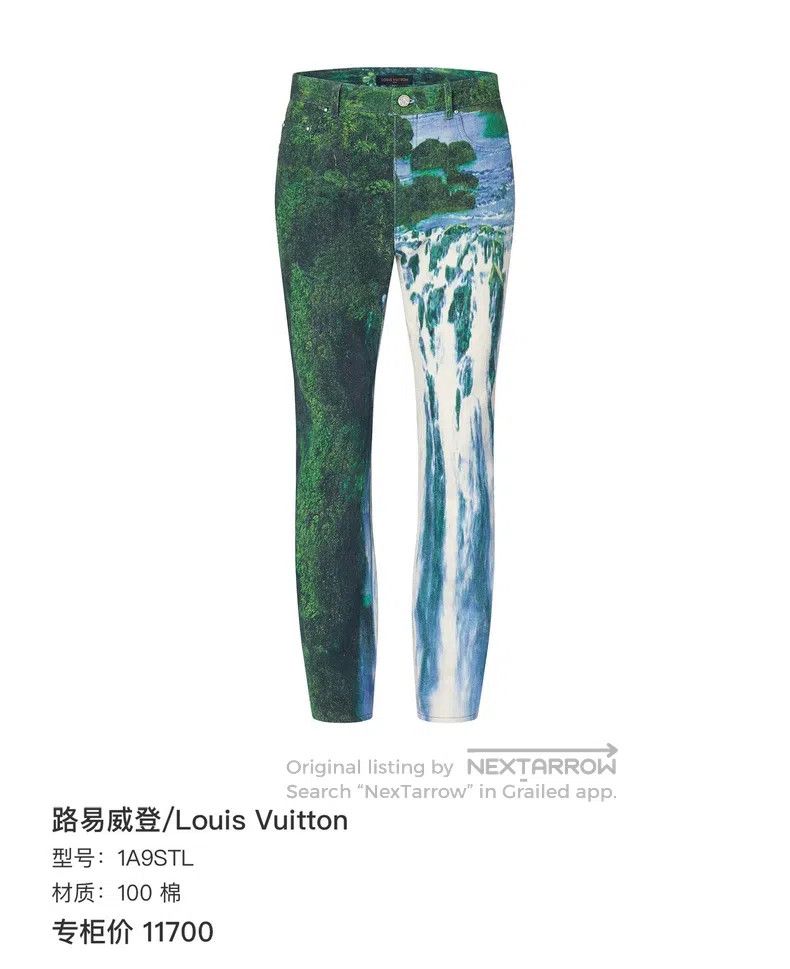 Louis Vuitton Louis Vuitton Landscape print jeans Size US 32 / EU 48 - 7 Thumbnail