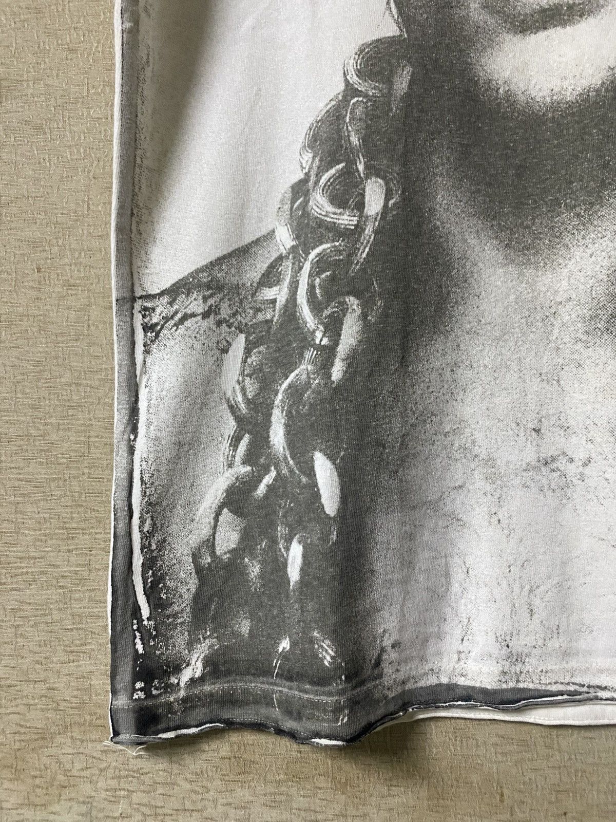 Japanese Brand Japan NEXT SMO 001 Model Overprint Chains Graphic Tee Size US M / EU 48-50 / 2 - 5 Thumbnail