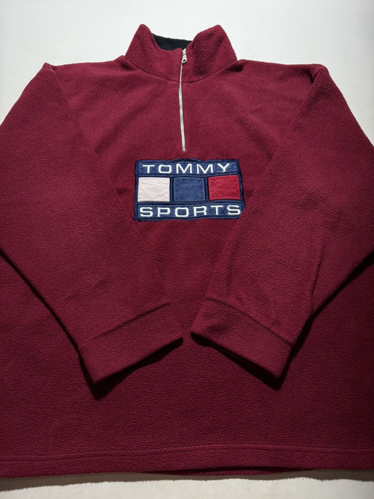 Tommy Hilfiger Vintage Tommy Sports Fleece Size US XL / EU 56 / 4 - 3 Thumbnail