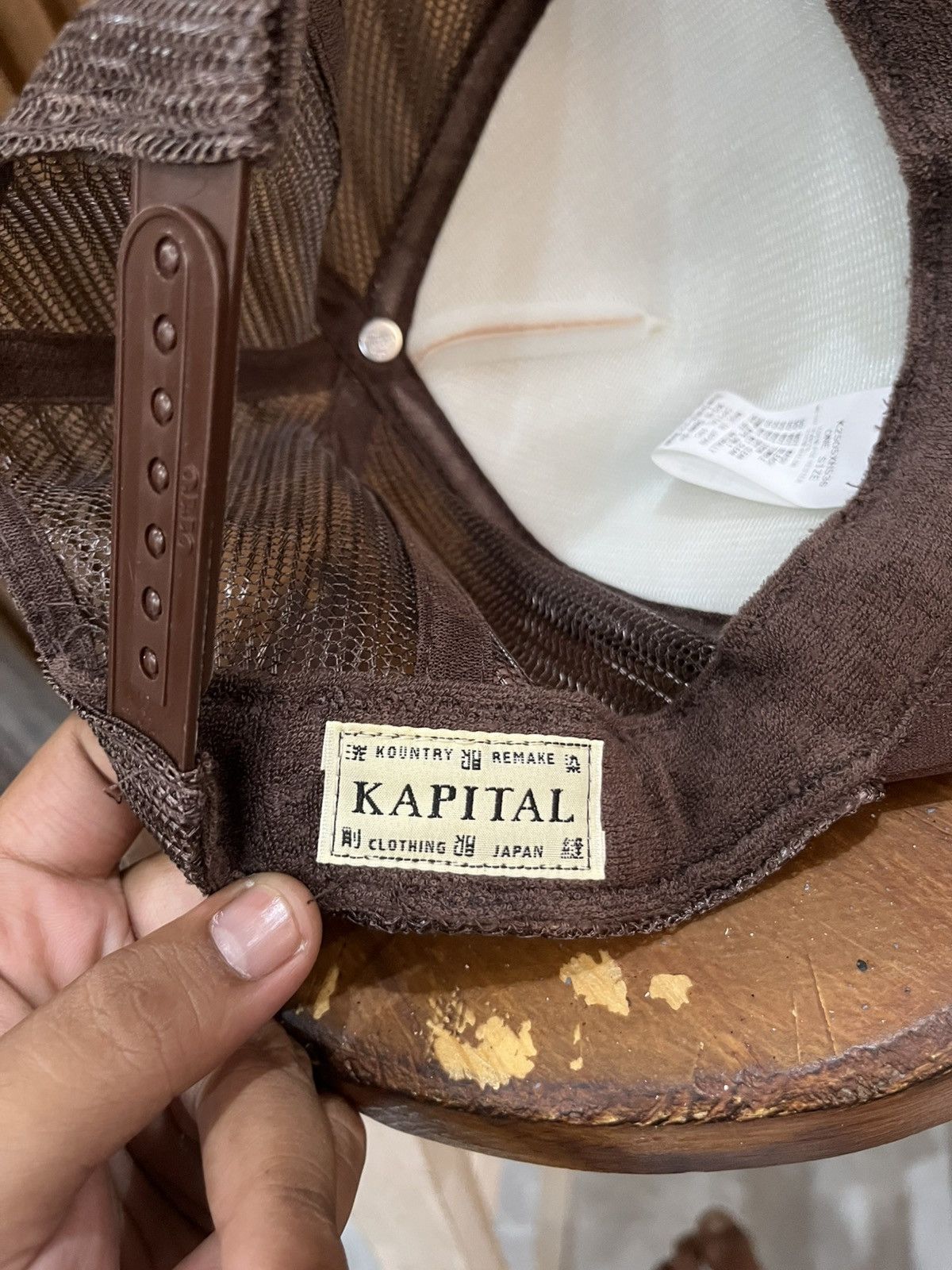 Kapital Kountry Kapital lifeKAPRiccio trucker cap Size ONE SIZE - 4 Thumbnail