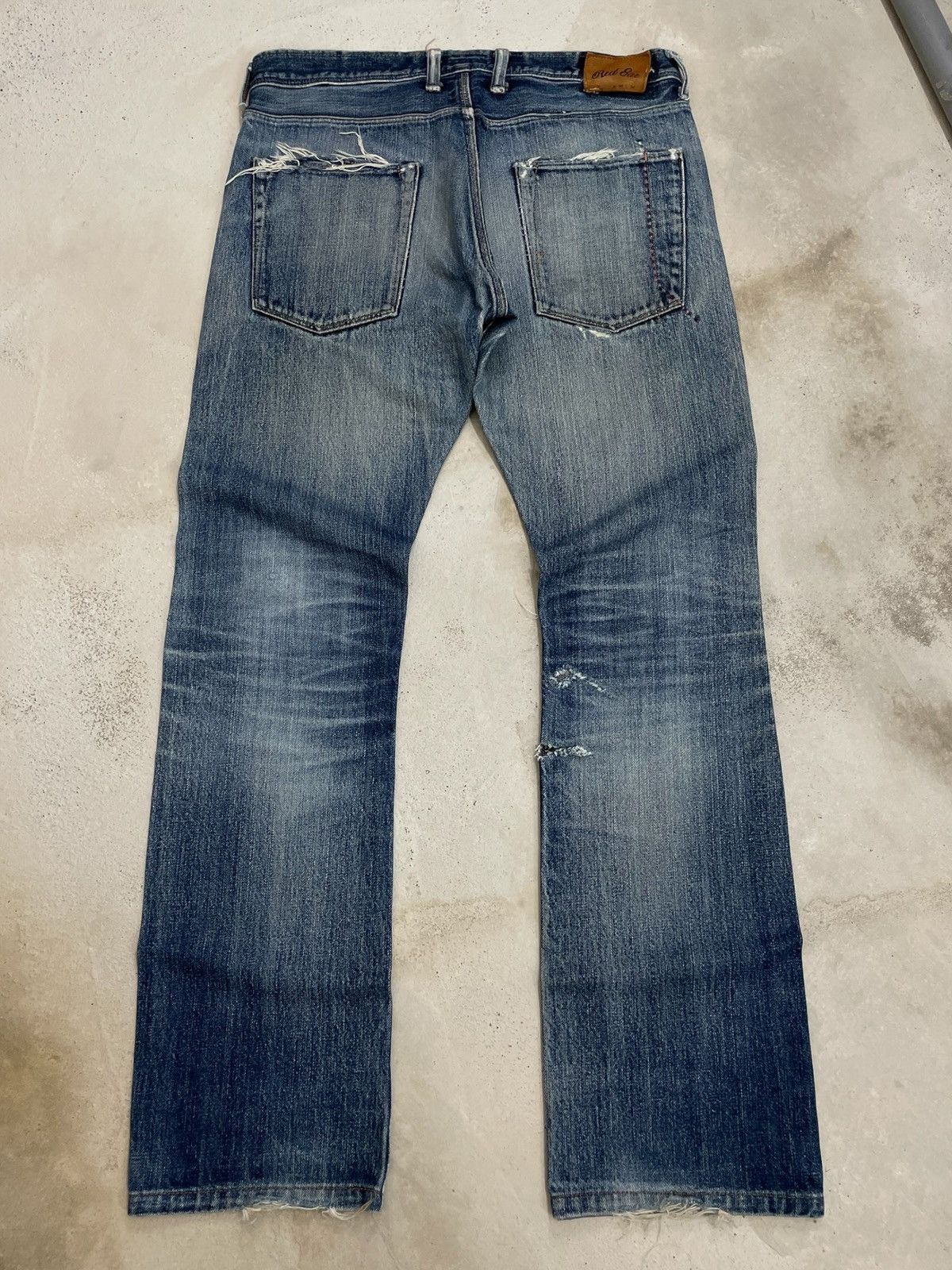 Paul Smith × Paul Smith Red Ear Paul Smith Red Ear Selvedge Distressed Denim Pants (A10) Size US 31 - 3 Thumbnail