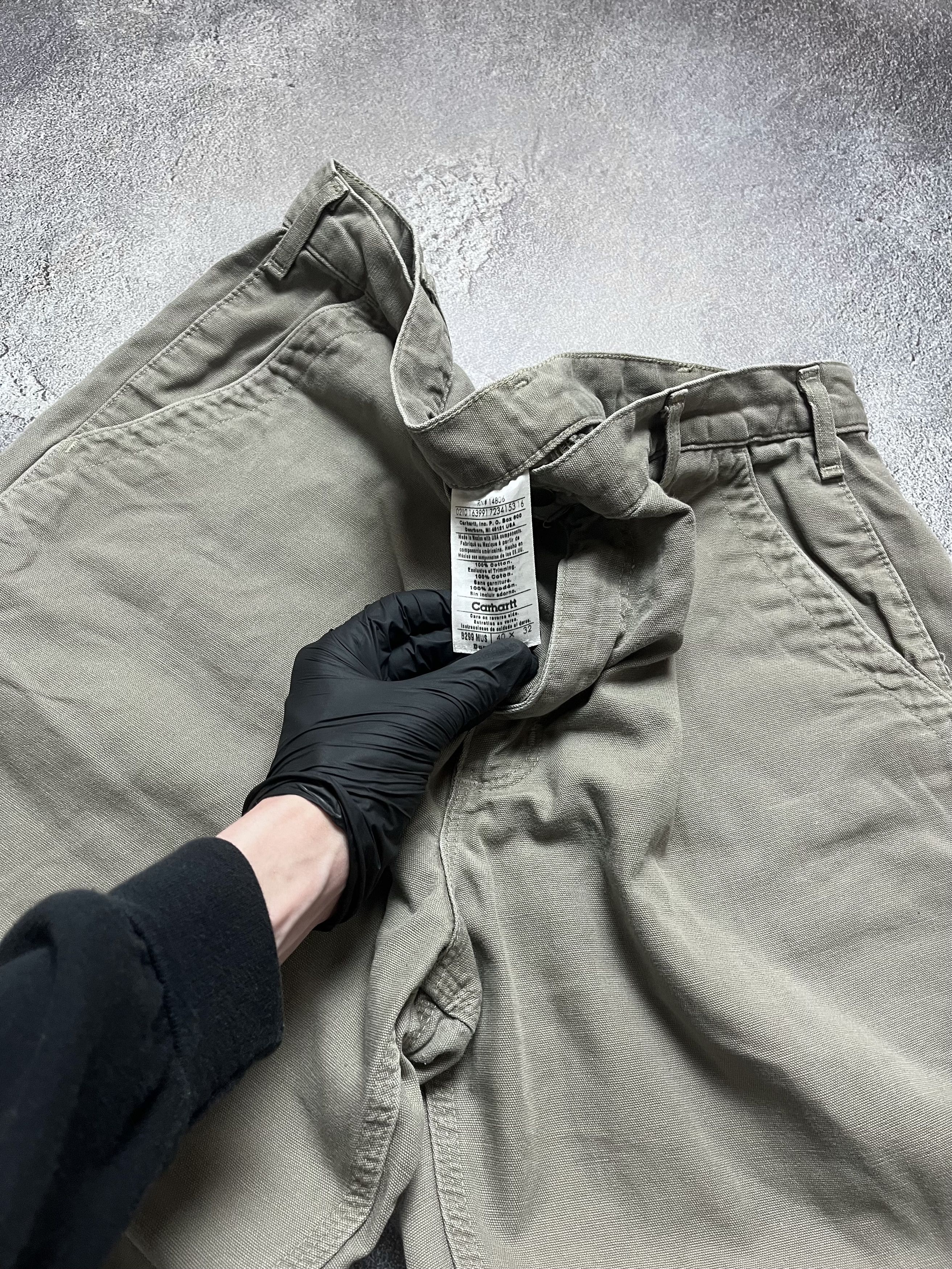 Carhartt Vintage Pants Carhartt Carpenter Big Logo Mens 40/32 Size US 40 / EU 56 - 7 Thumbnail