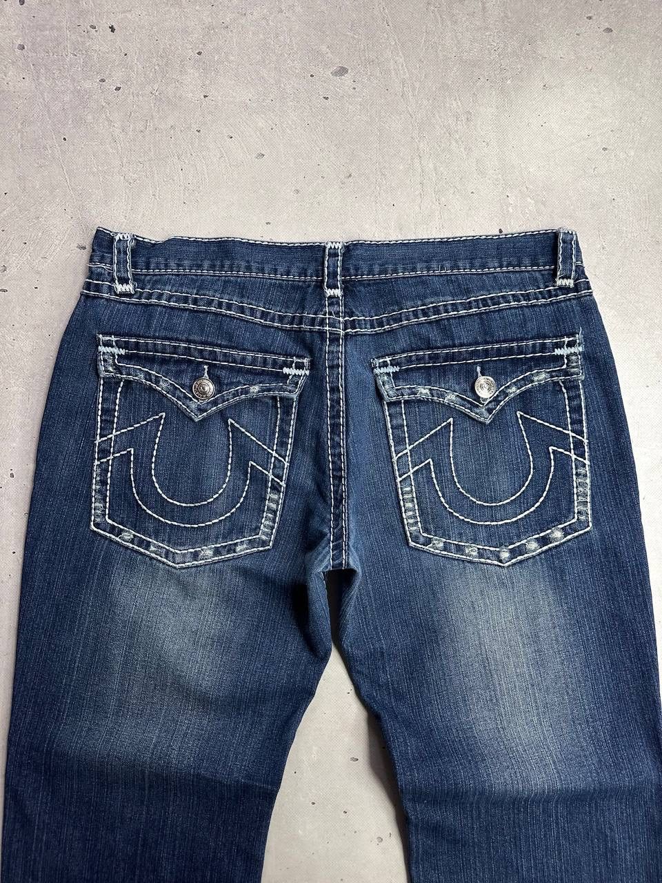 True Religion True Religion Vintage Ricky Super T Blue Denim Jeans 38 Y2K Size US 38 / EU 54 - 3 Thumbnail