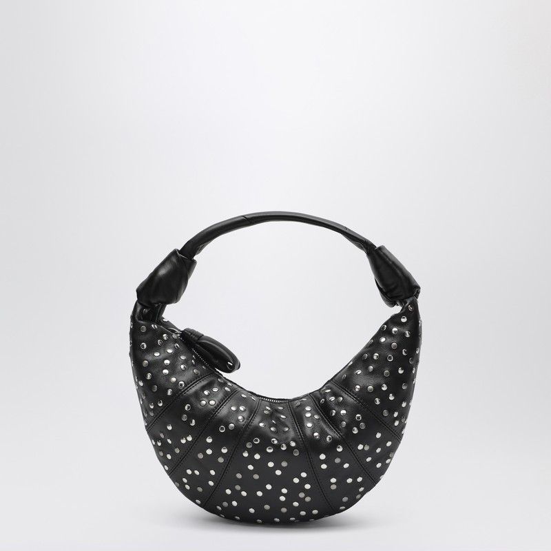 Lemaire Brown Fortune Croissant Bag With Studs
