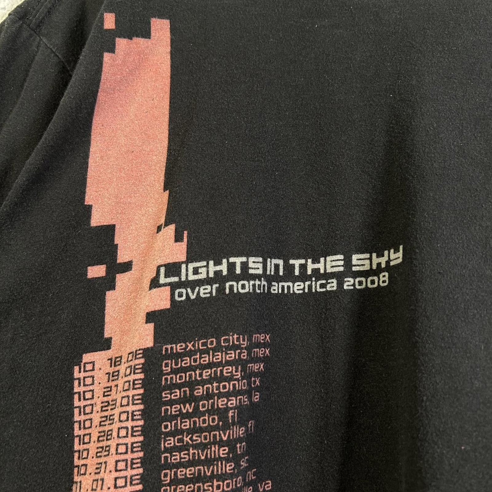 Other 2008 Nine Inch Nails Lights In The Sky Tour T-Shirt Size XL Size US XL / EU 56 / 4 - 6 Thumbnail