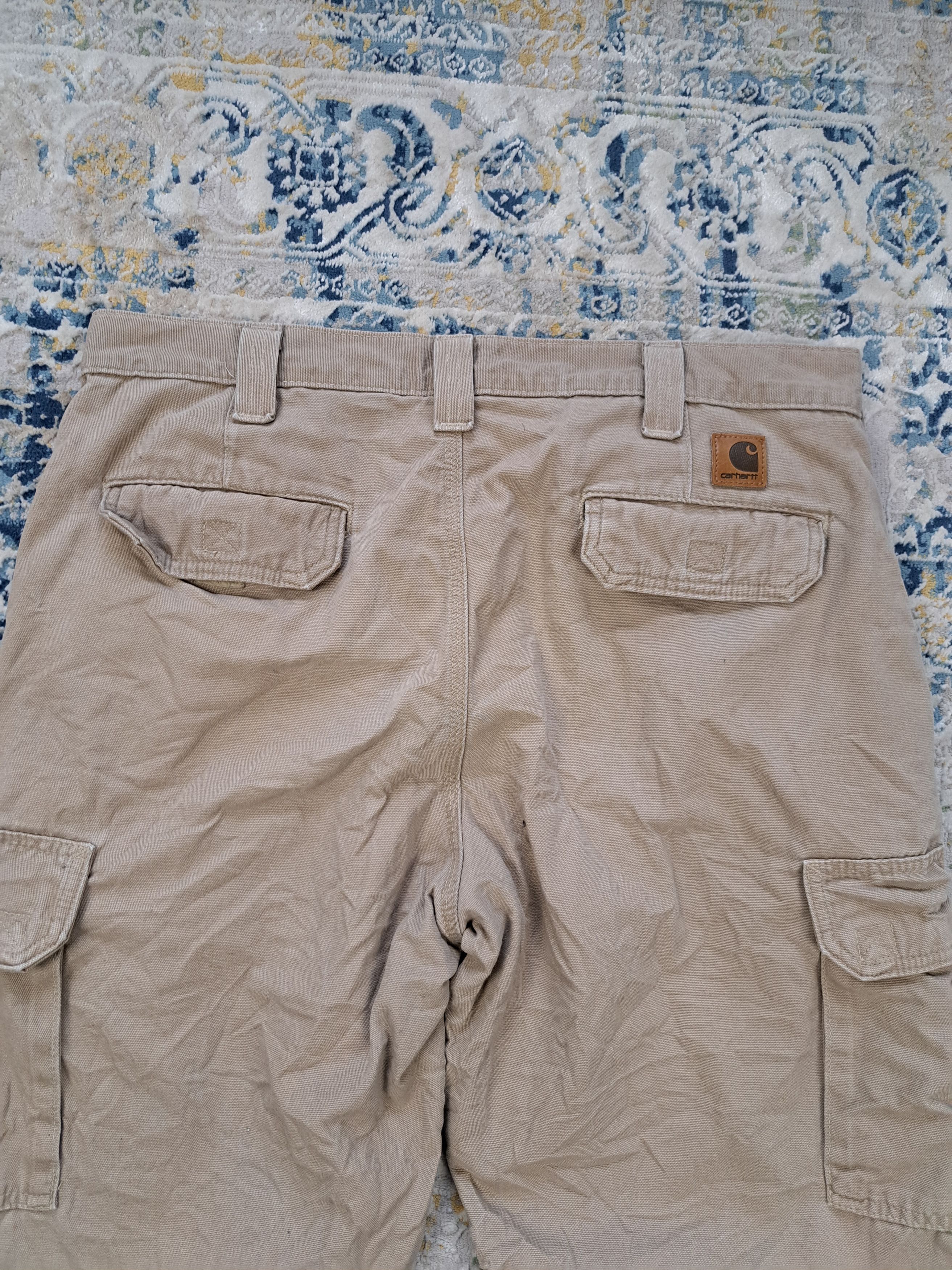 Carhartt Vintage 2006 Carhartt B182 GKH Cargo Pants Distressed Size US 36 / EU 52 - 2 Thumbnail