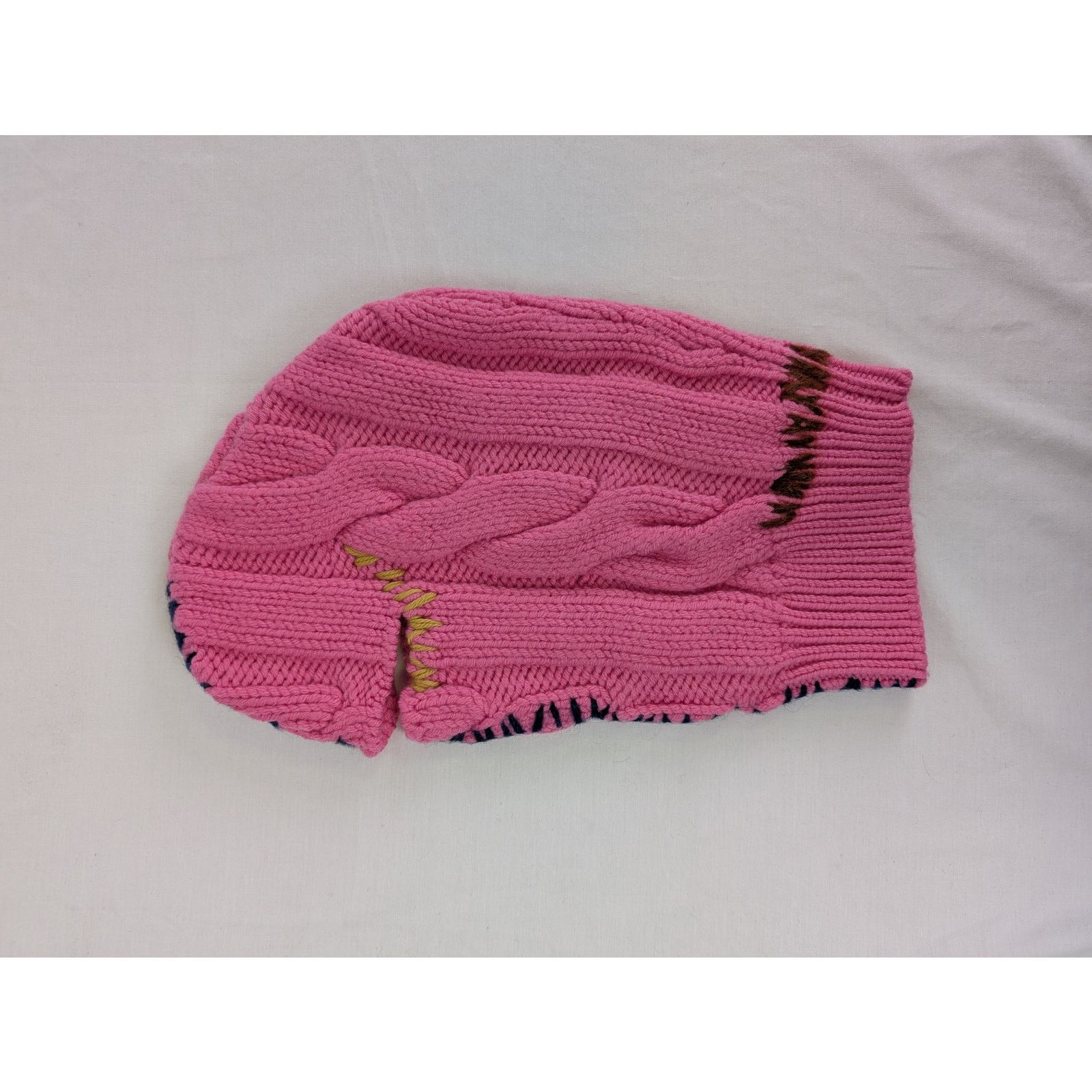 Marni o1rshd1 Size: M / Balaclava Scarf Cap / Hat in Pink Size ONE SIZE - 6 Thumbnail