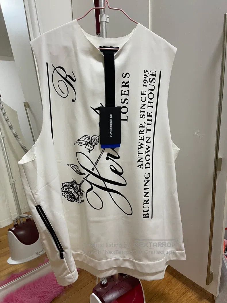 Raf Simons Raf Simons Cooperative co-branded ski vest white sleeveles Size US M / EU 48-50 / 2 - 2 Thumbnail