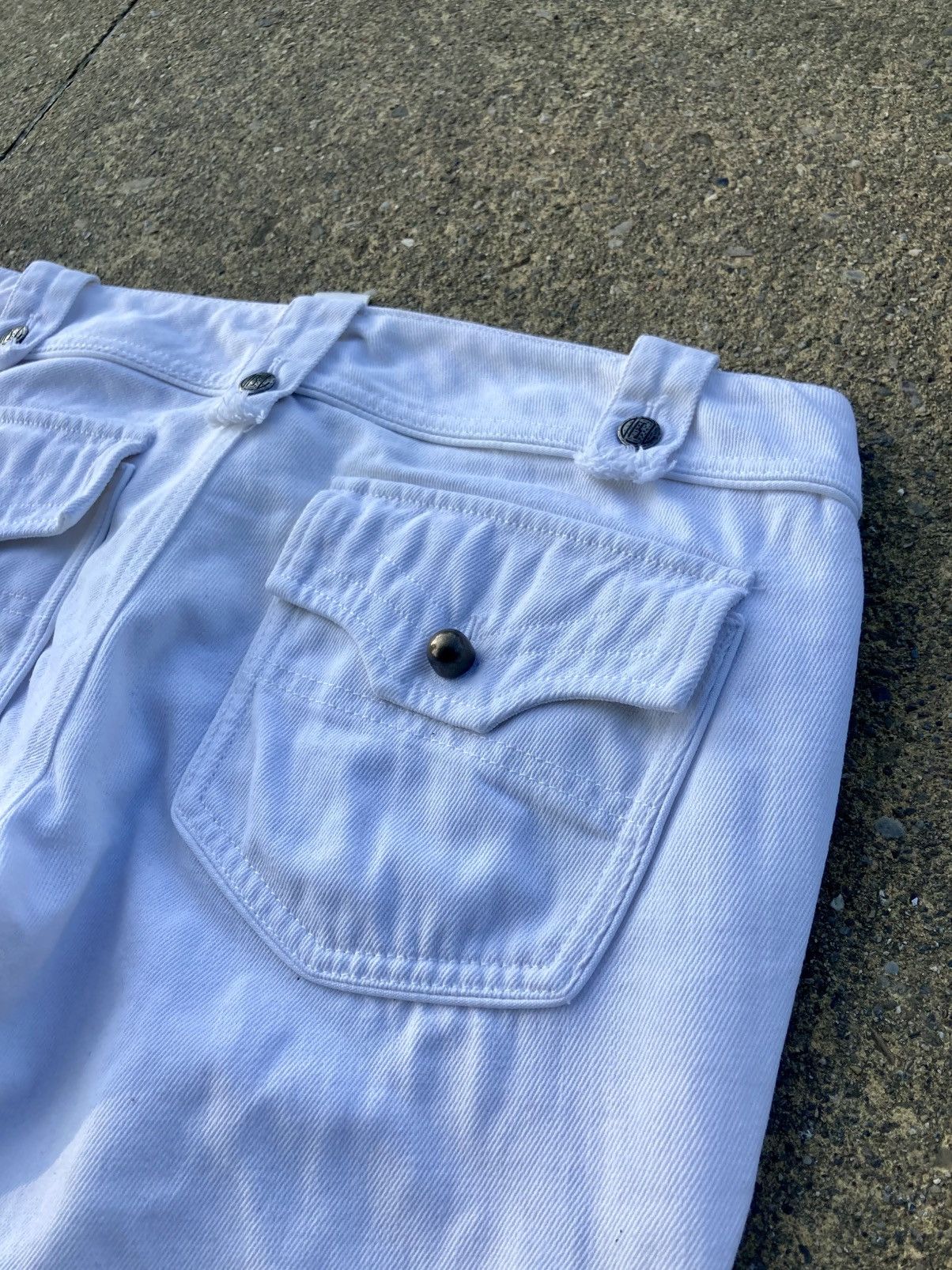 Diesel White diesel denim y2kjeans W30 Size 30" / US 8 / IT 44 - 6 Thumbnail