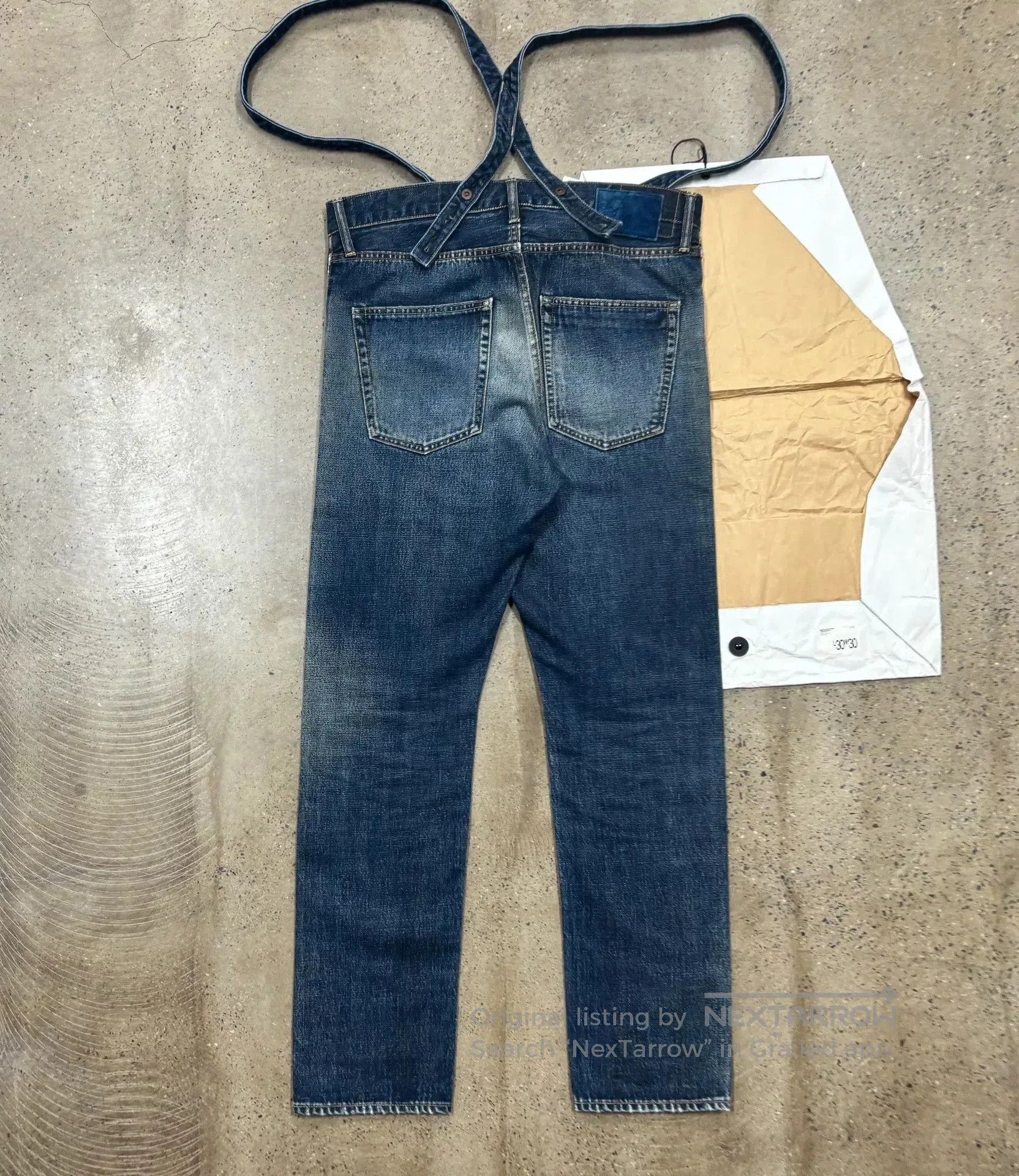 Visvim visvim social sculpture damaged denim overalls. Size US 30 / EU 46 - 2 Thumbnail
