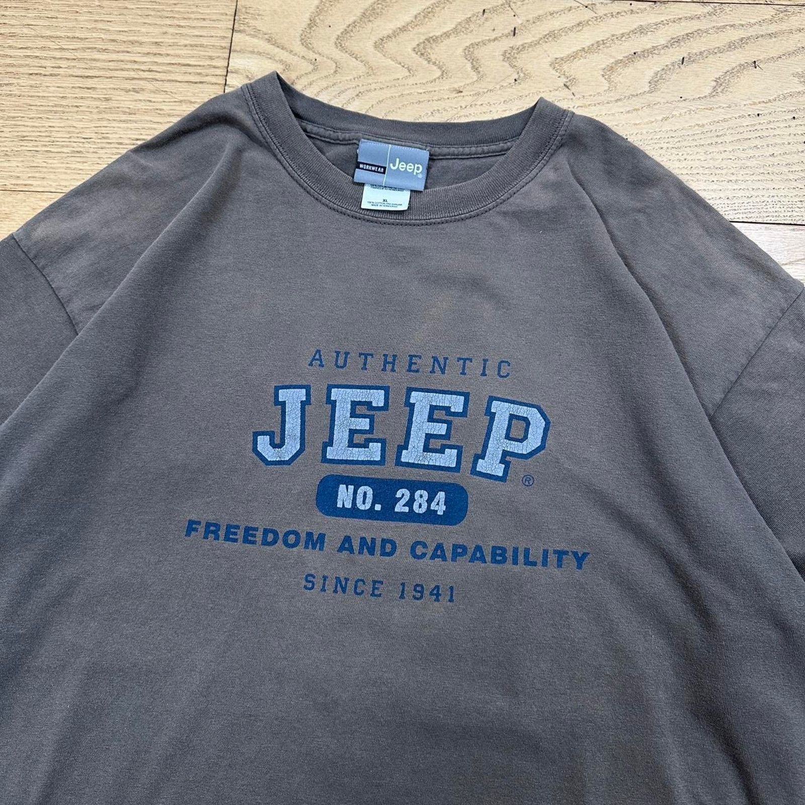 Jeep × Vintage Vintage Jeep T-shirt Size US XL / EU 56 / 4 - 2 Thumbnail