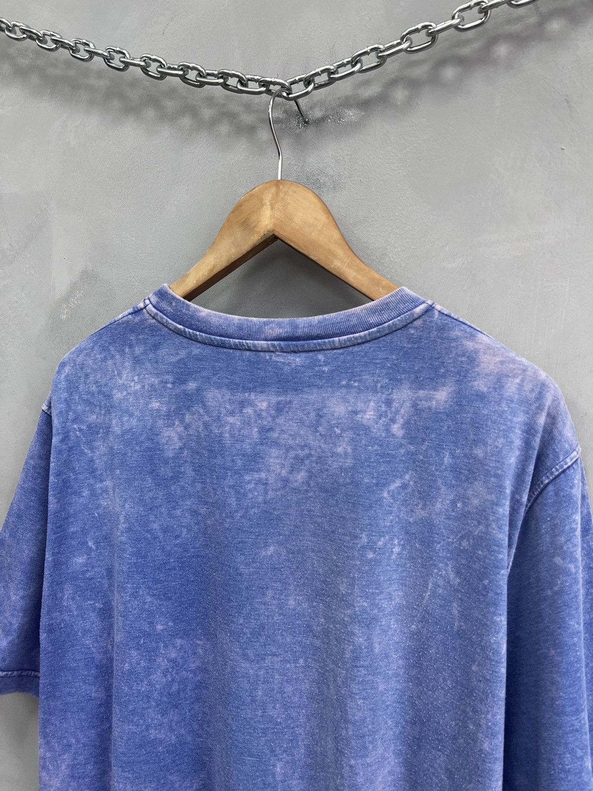 Diesel Diesel Blue Logo Washed Tee 90s Y2K Vintage Streetwear Size US L / EU 52-54 / 3 - 9 Thumbnail