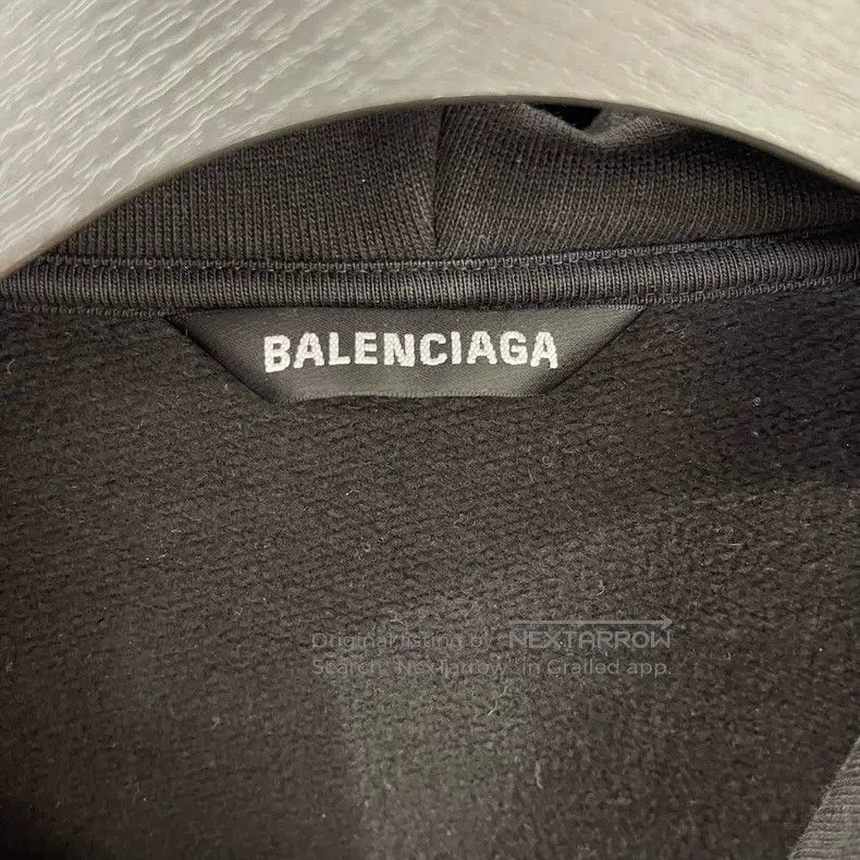 Balenciaga Balenciaga Heart printed hoodie Size US S / EU 44-46 / 1 - 3 Thumbnail