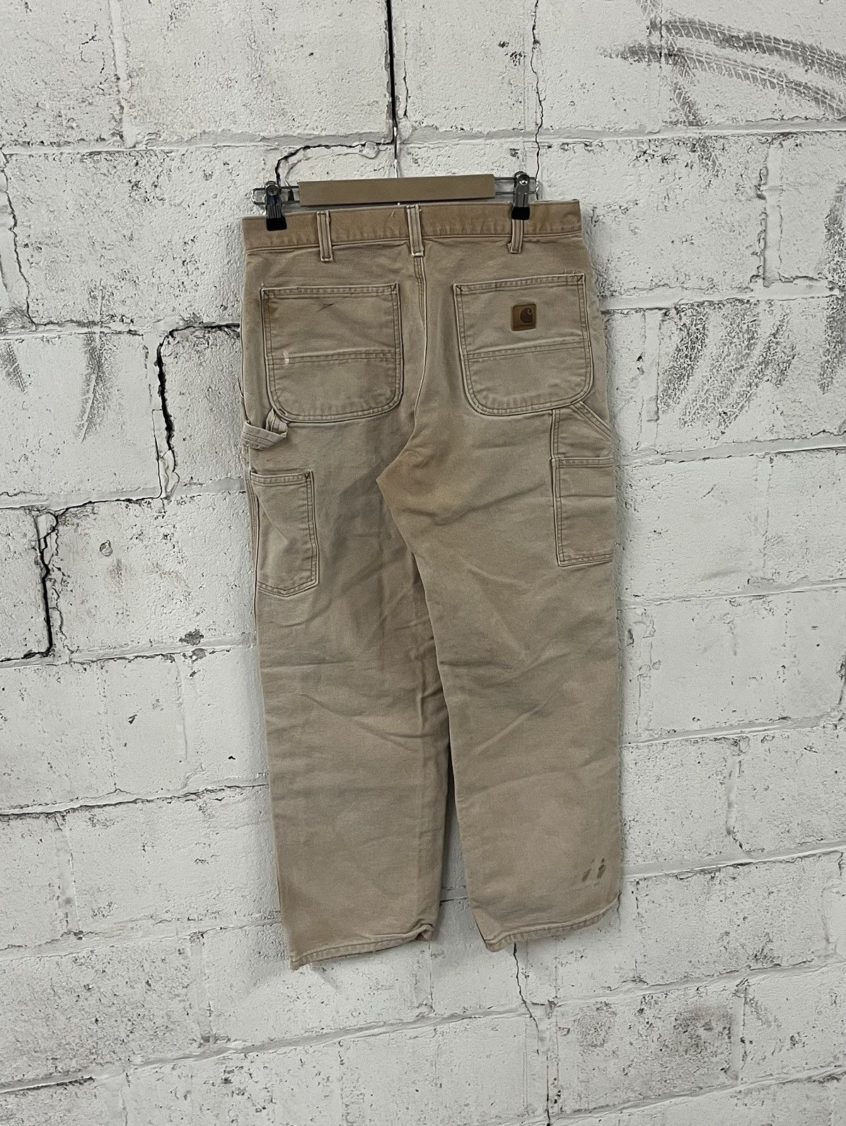 Carhartt Thrashed and faded carhartt carpanter pants skater grunge Size US 30 / EU 46 - 3 Thumbnail