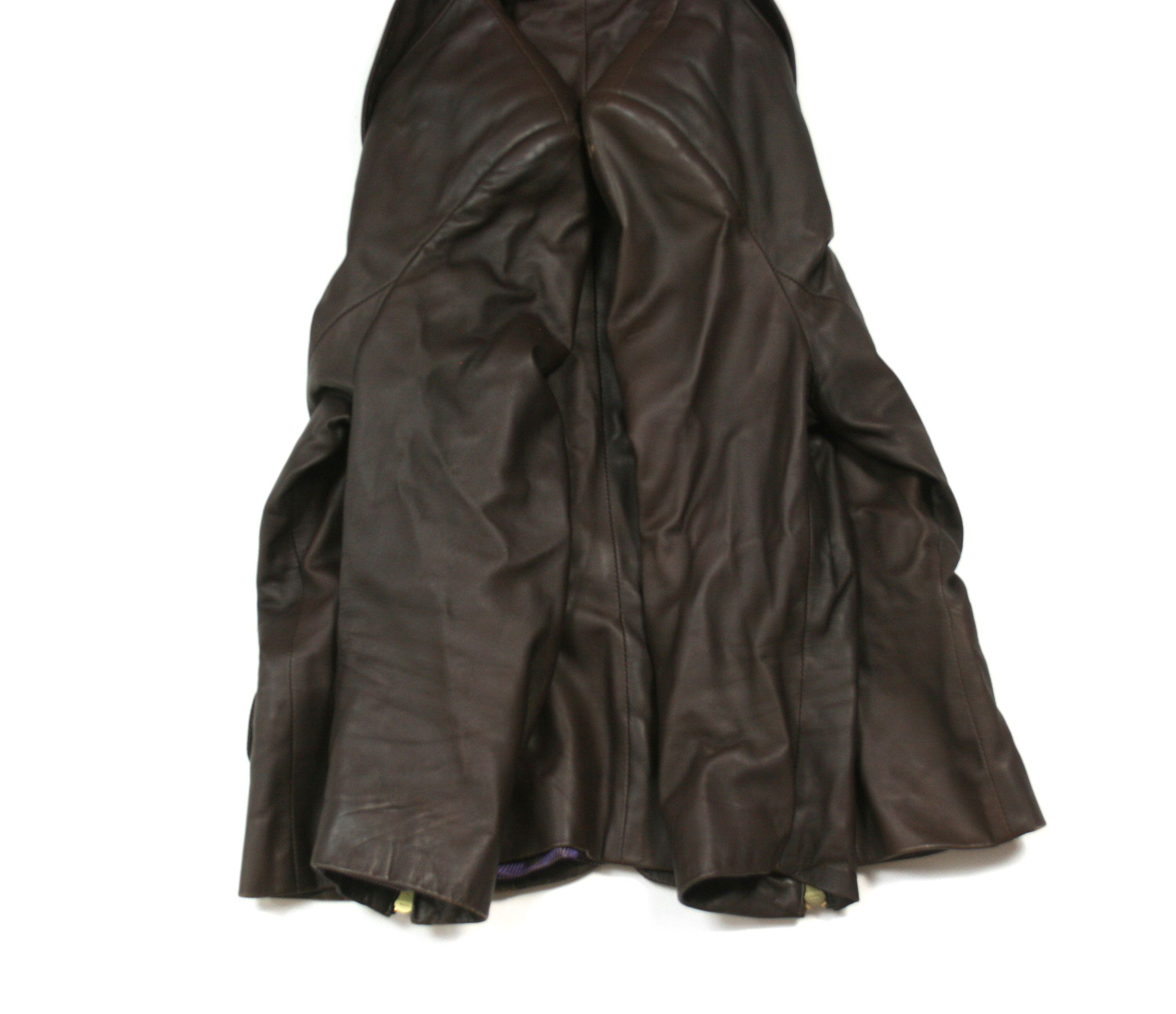 Barbara Bui Leather Blazer Size M / US 6-8 / IT 42-44 - 6 Thumbnail