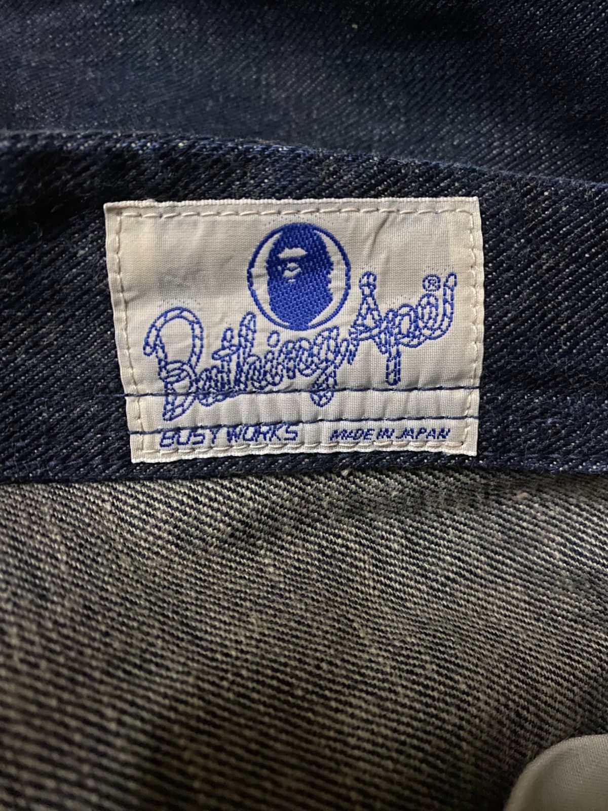 Bape A Bathing Ape Bape Vintage Selvedge Denim Jeans Size US 29 - 6 Thumbnail