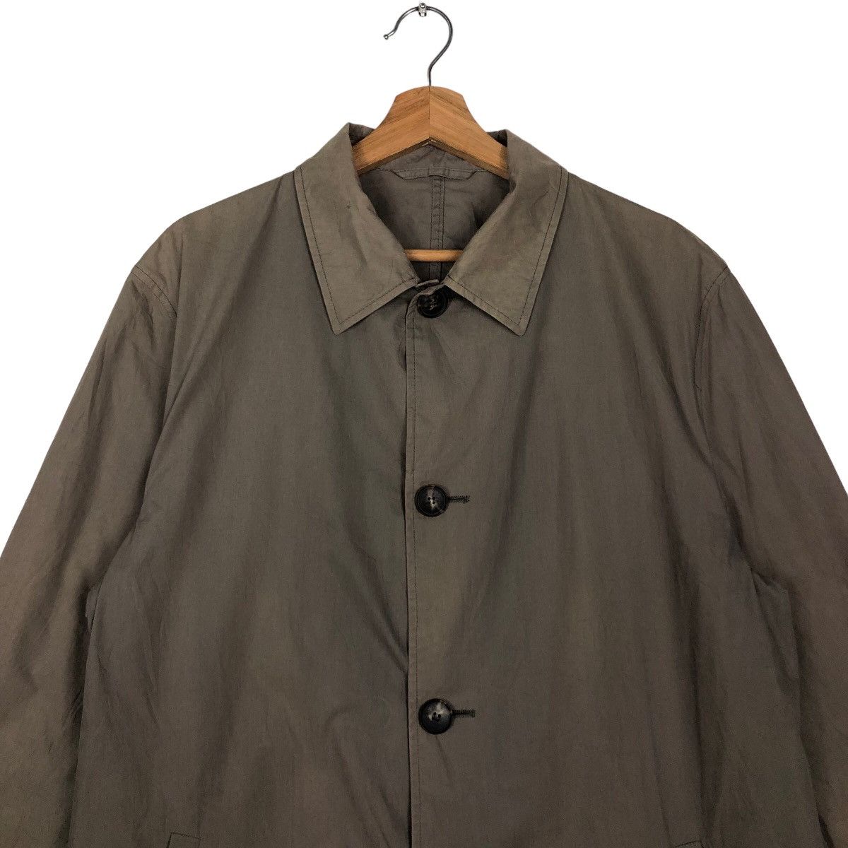 Hugo Boss 🔥Rich Brown - Fly Coats Long Jacket Hugo Boss Double Collar Size US M / EU 48-50 / 2 - 3 Thumbnail