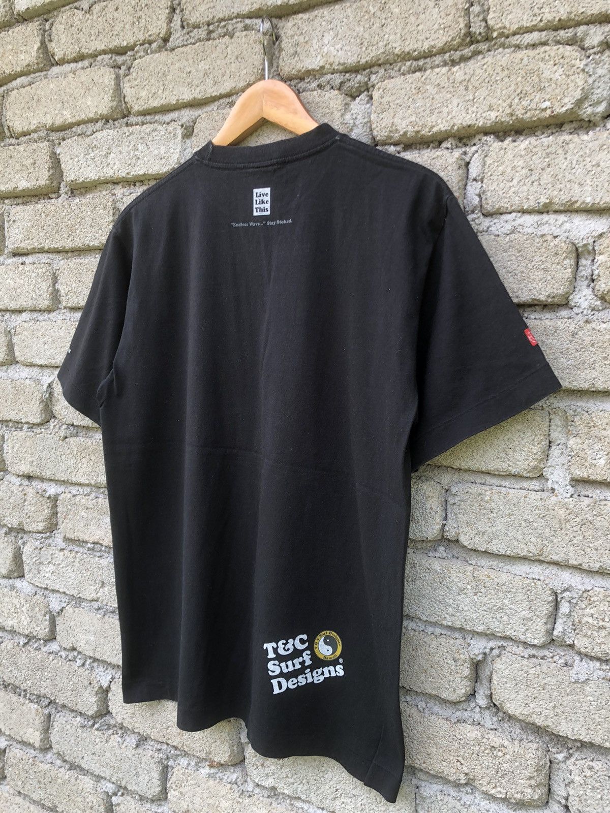Japanese Brand Vintage Y2K T&C Surf Design Tshirt Size US M / EU 48-50 / 2 - 12 Thumbnail