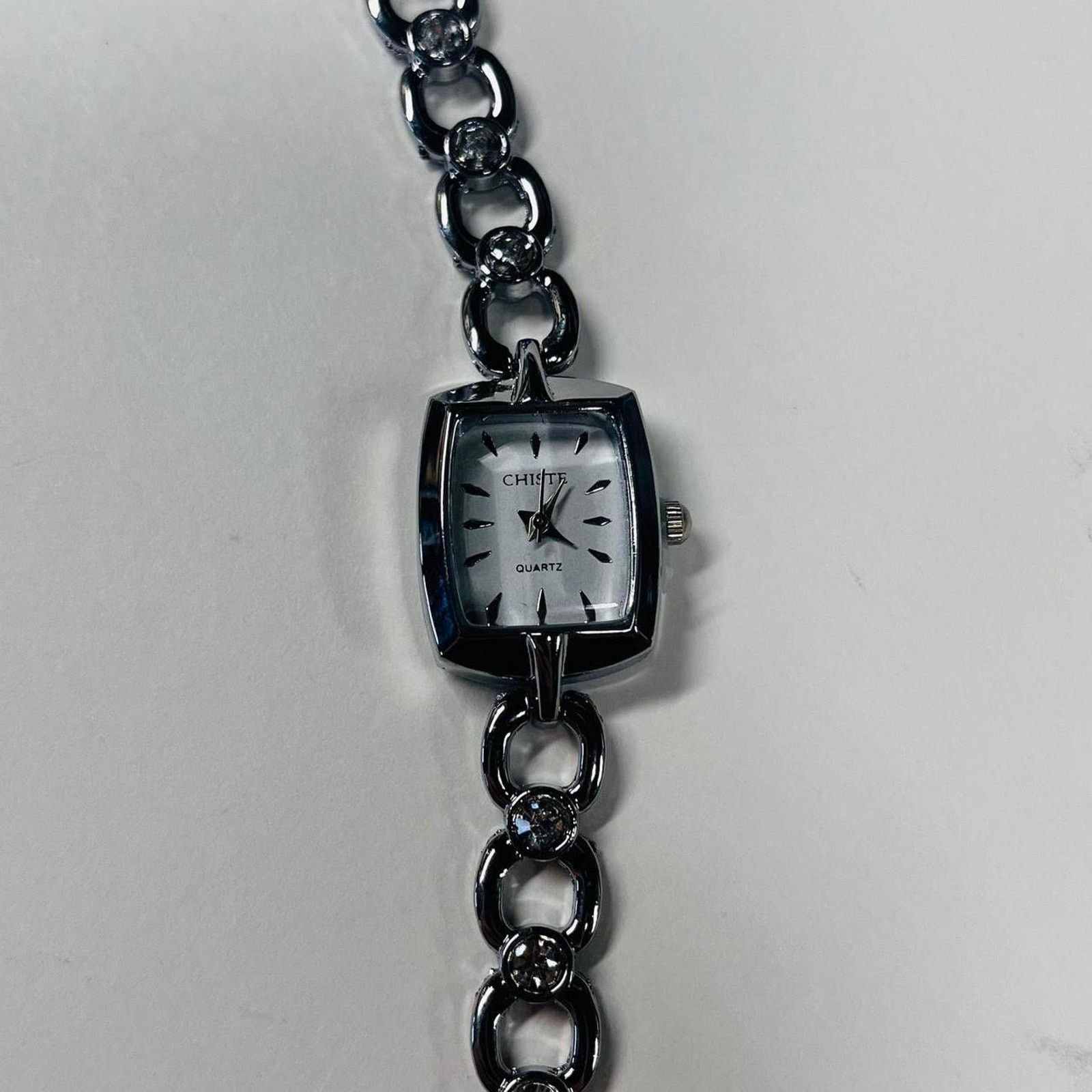 Vintage 2000s vintage style dainty square stainless steel watch Size ONE SIZE - 5 Thumbnail