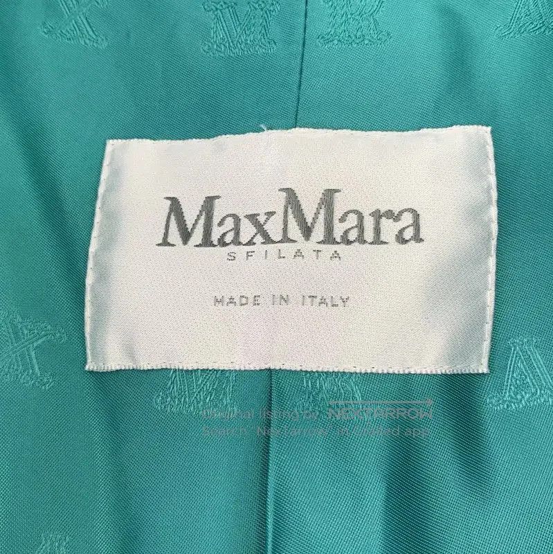 Max Mara MaxMara Teal Fur Coat for Women . Size M / US 6-8 / IT 42-44 - 6 Thumbnail