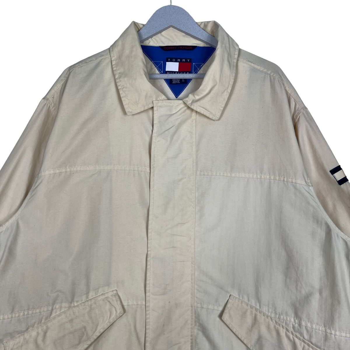 Tommy Hilfiger × Vintage 🔥 VINTAGE TOMMY HILFIGER WINDBREAKER JACKET Size US L / EU 52-54 / 3 - 3 Thumbnail