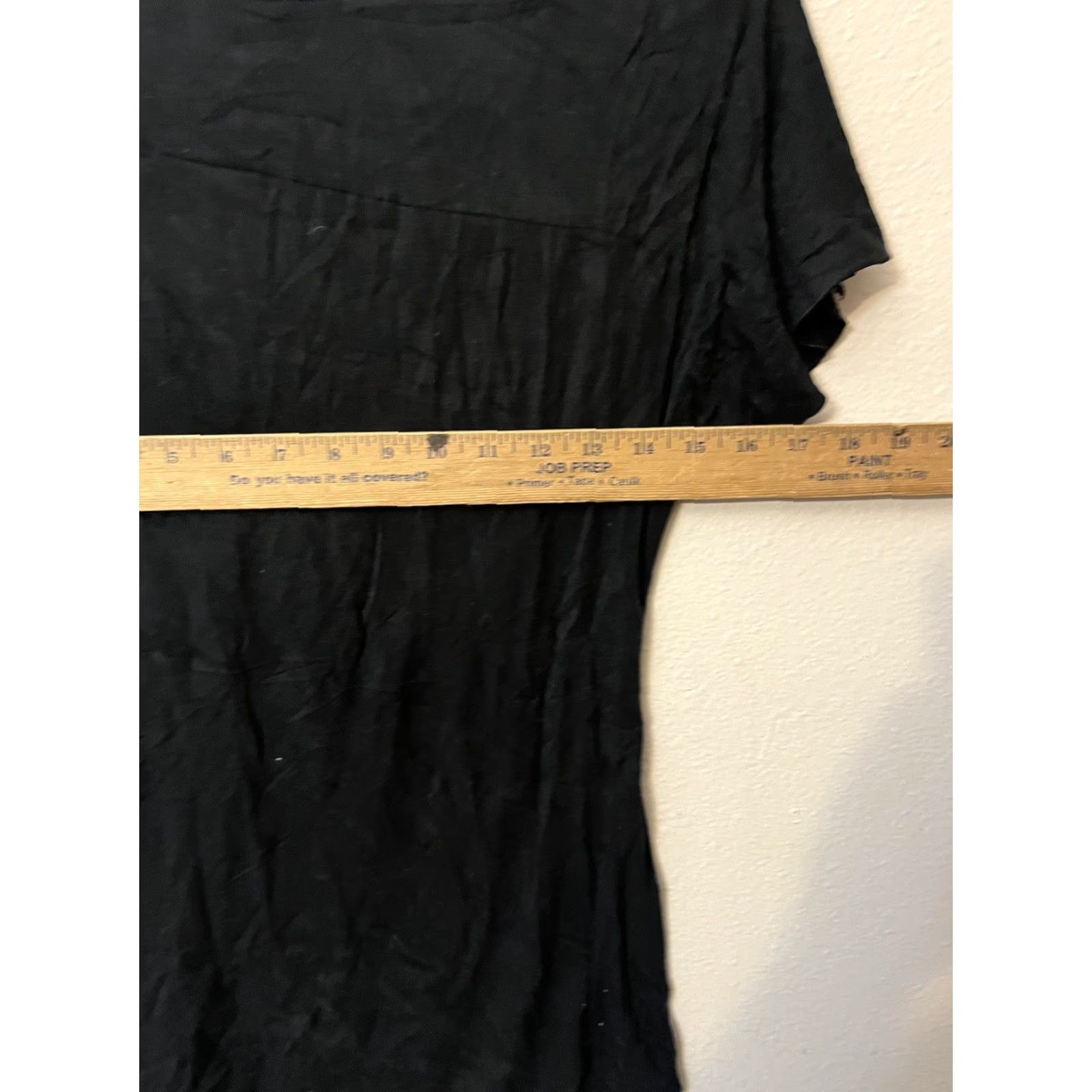 Express VINTAGE Express Women's Knit Top T-Shirt Size Large Black V-Neck Cap Sleeve Casual Made in USA Size L / US 10 / IT 46 - 5 Thumbnail